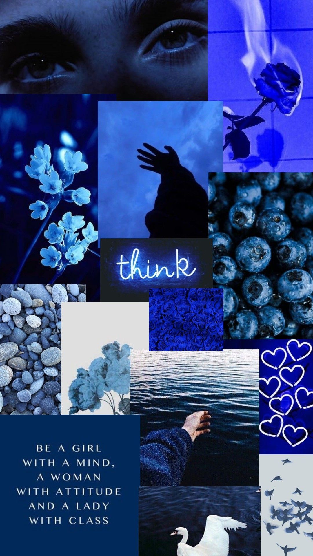 esthétique bleu marine. Blue wallpaper iphone, Blue aesthetic, Black aesthetic wallpaper
