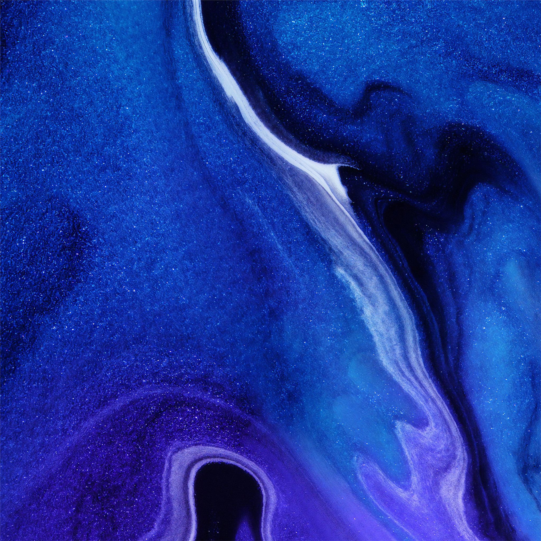 dark blue color burst 4k iPad Air Wallpaper Free Download