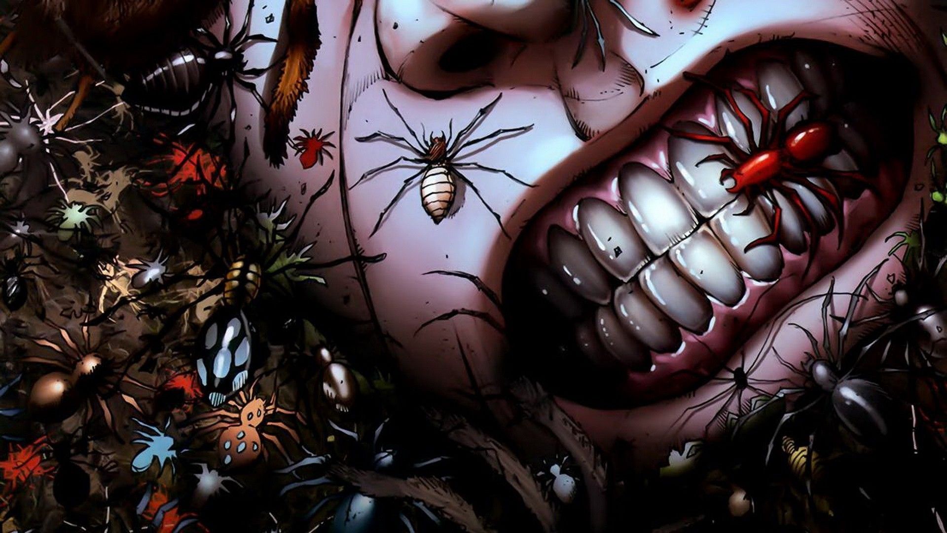 grimm fairy tales, Comics, Anime, Dark, Horror, Insects, Spider, Grimace, Gross, Spooky, Creepy, Scary Wallpaper HD / Desktop and Mobile Background