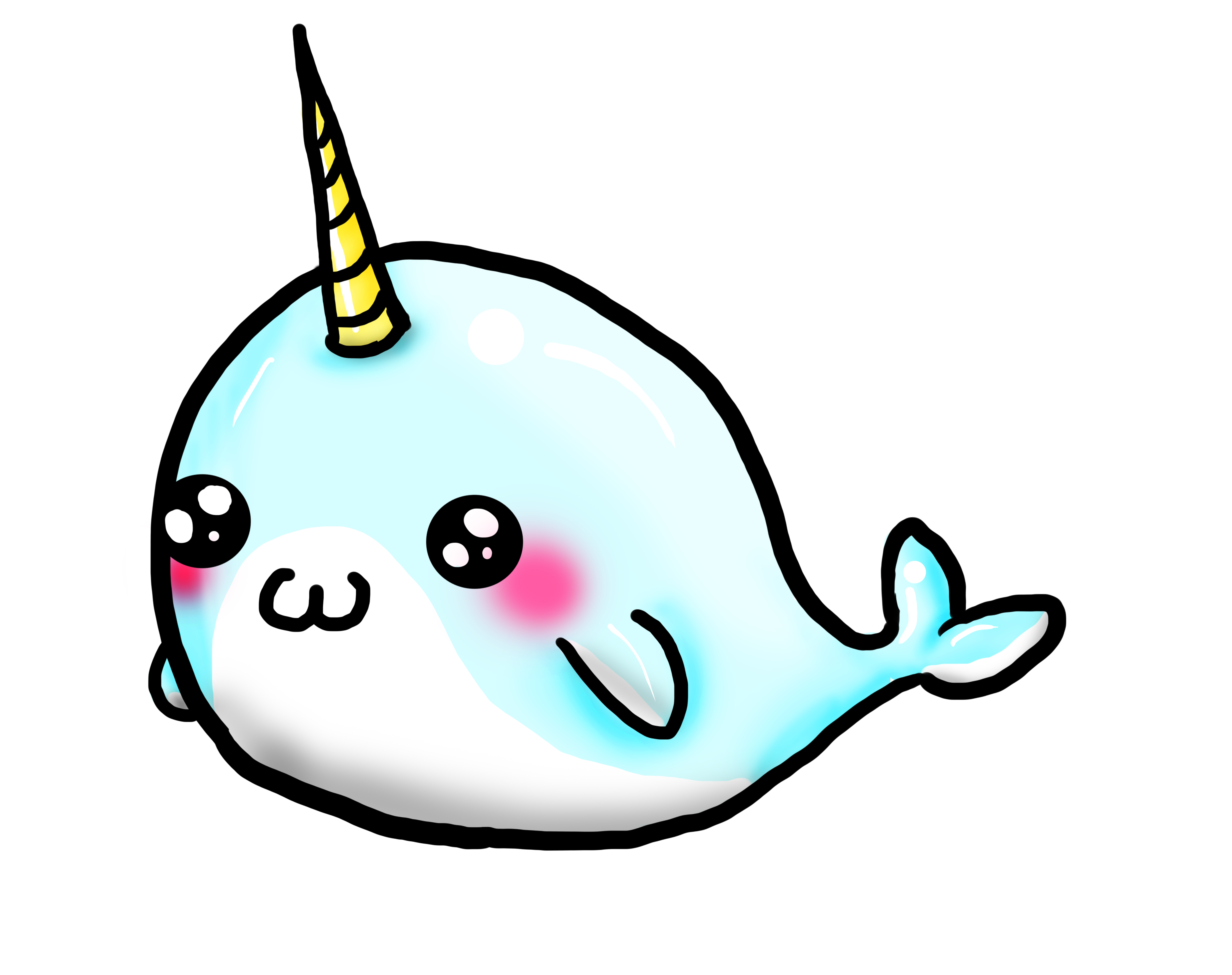 Free Baby Narwhal Clipart, Download Free Clip Art, Free Clip Art on Clipart Library