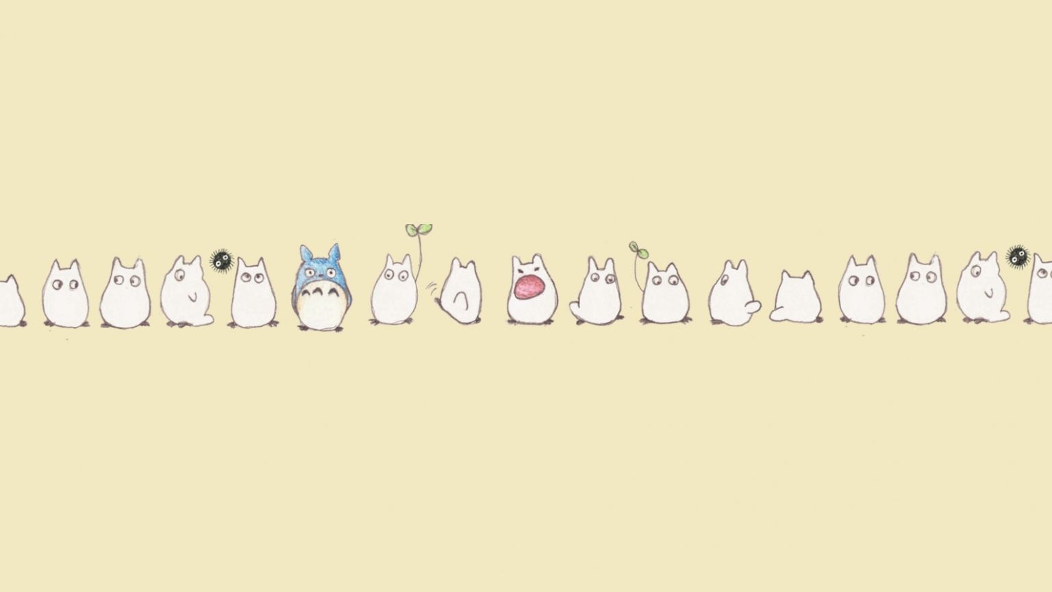 Free download Kawaii Totoro Desktop Wallpaper Cute Wallpaper [1920x893] for your Desktop, Mobile & Tablet. Explore Cute Totoro Wallpaper. Studio Ghibli Wallpaper, Totoro HD Wallpaper