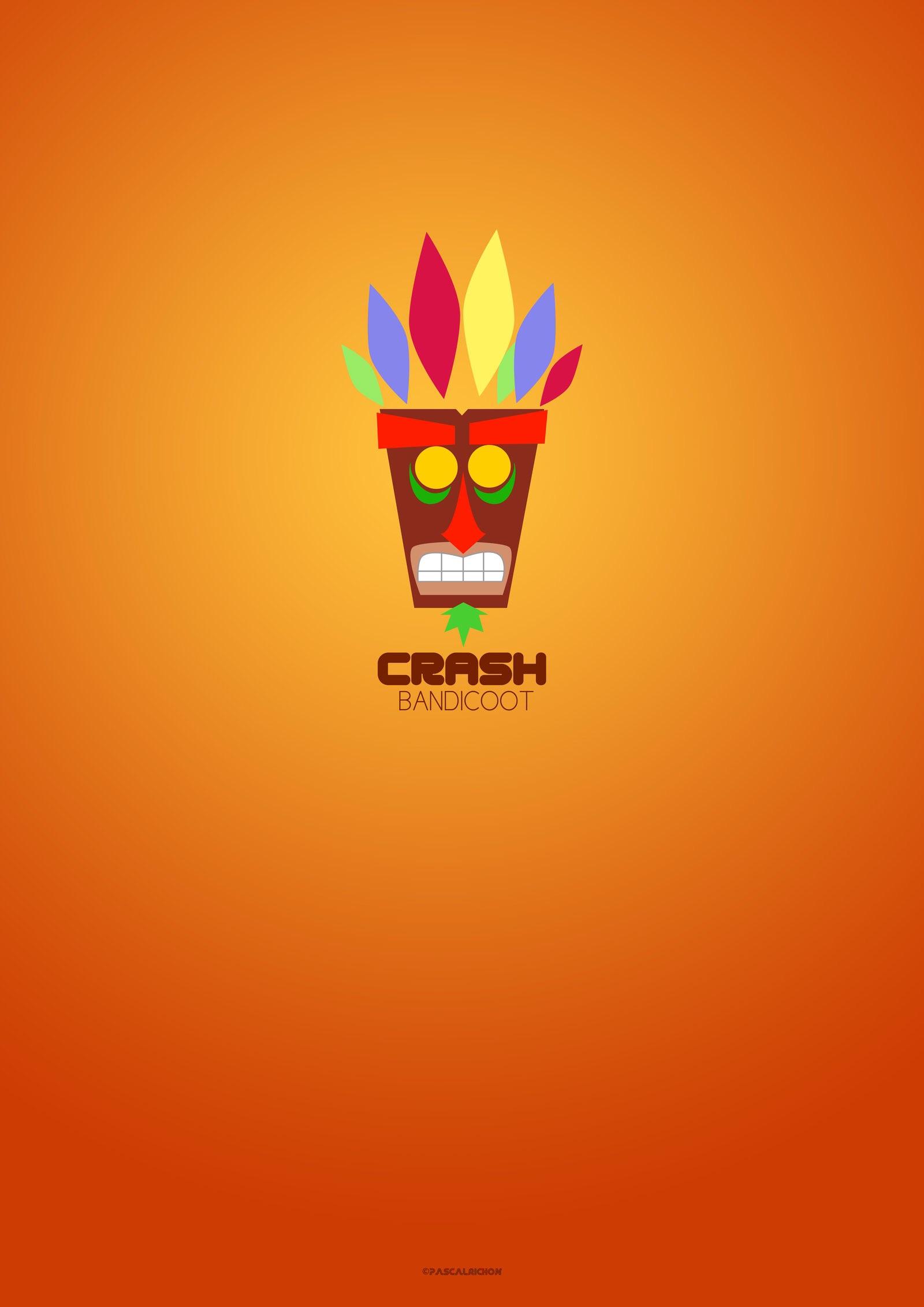 Crash Bandicoot Phone Wallpaper