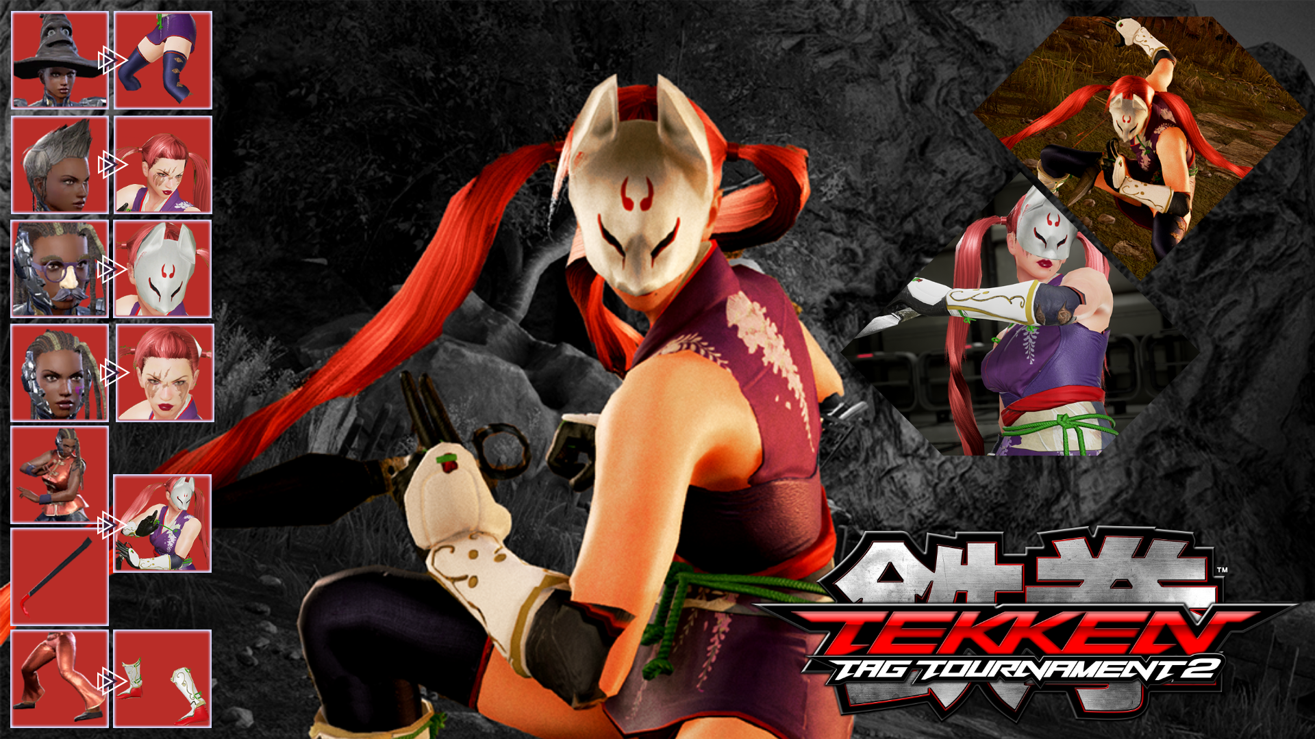 UPDATE TTT2 Inspired. Master Raven as Kunimitsu