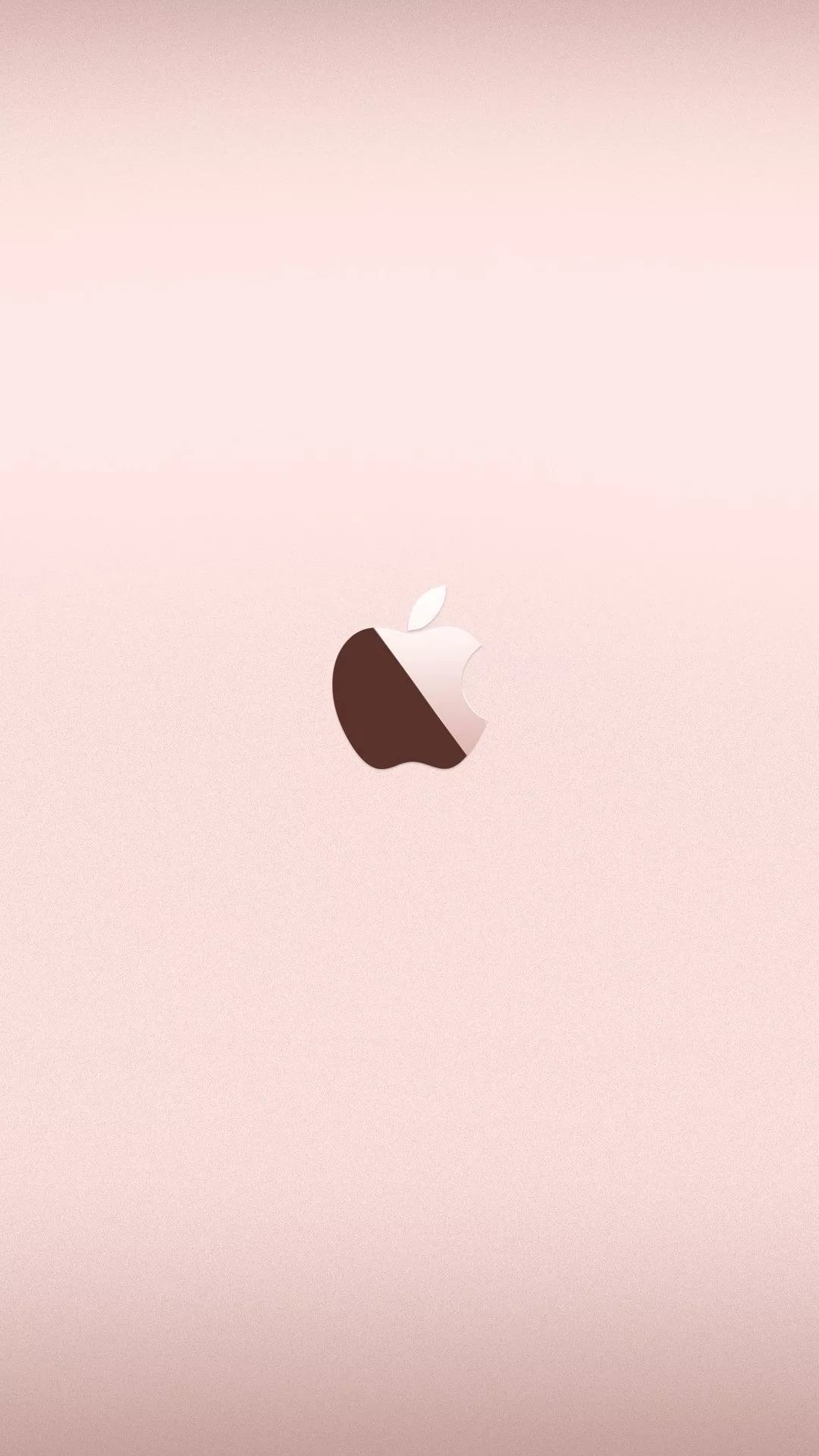 iPhone Wallpaper Rose Gold Apple