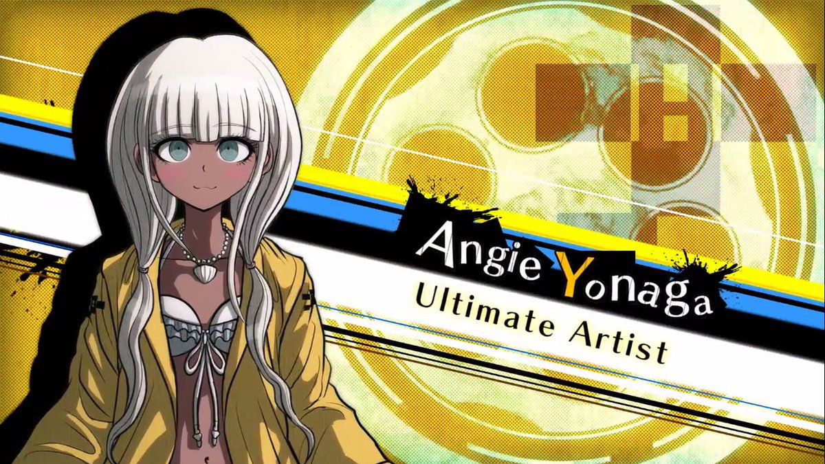 DD Akane Owari name is Angie Yonaga! I'm the ultimate Artist! New to character #MVRP #DRRP #AngieYonaga #UltimateArtist