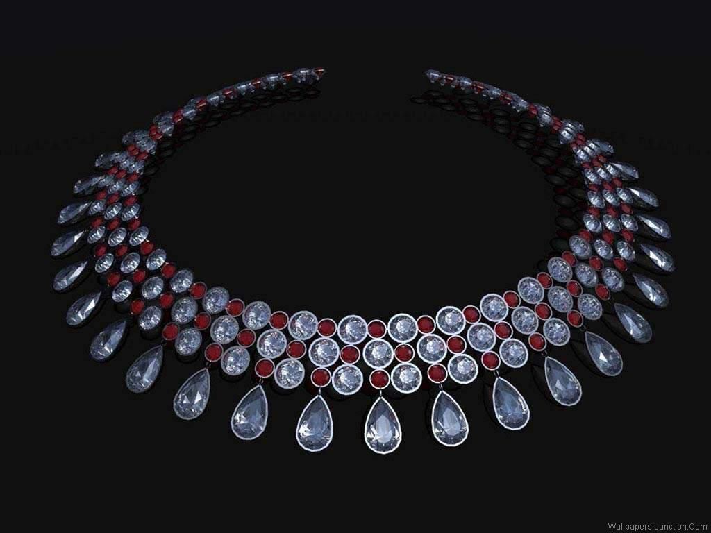 Diamond Necklace Wallpaper. Mücevher