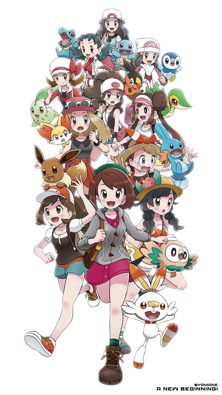 Pokemon Pokegirls wallpaper