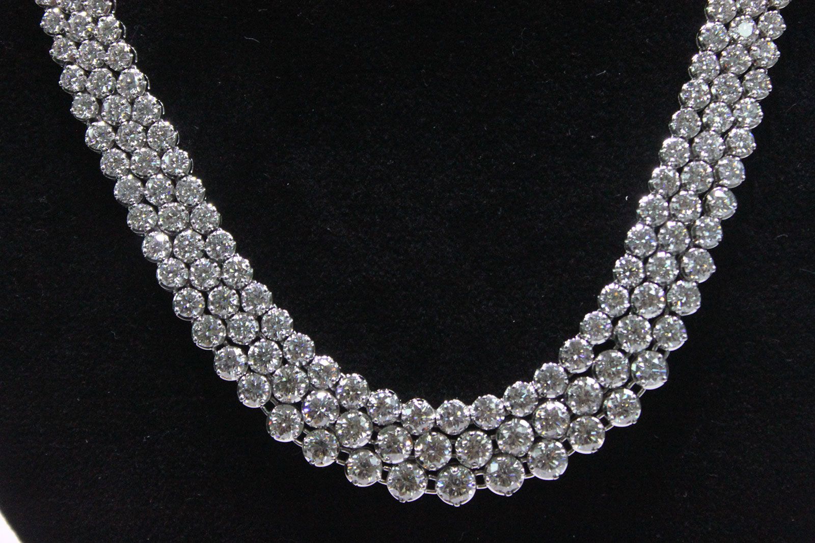Free download 18K Handcrafted Diamond Necklace with 5000 Carat Total Diamond [1600x1067] for your Desktop, Mobile & Tablet. Explore Real Diamond Wallpaper. Real Diamond Wallpaper, Diamond Wallpaper, Diamond Wallpaper