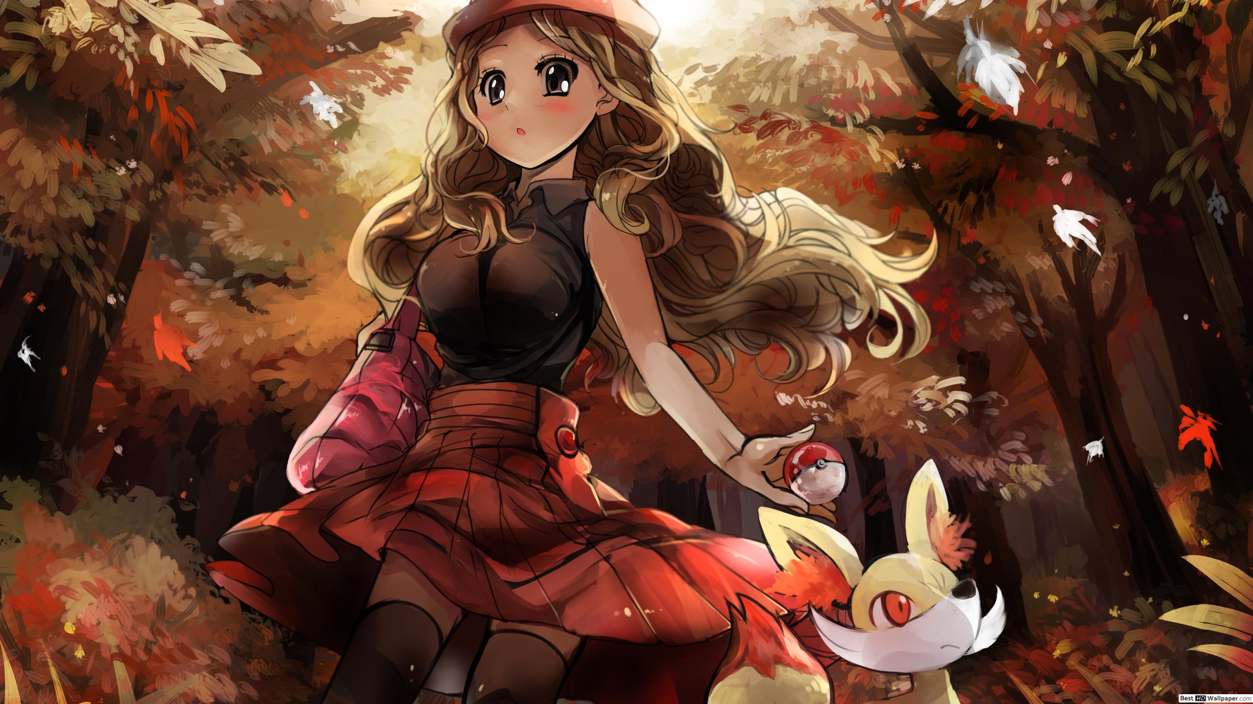 Pokemon Serena Wallpaper Free Pokemon Serena Background