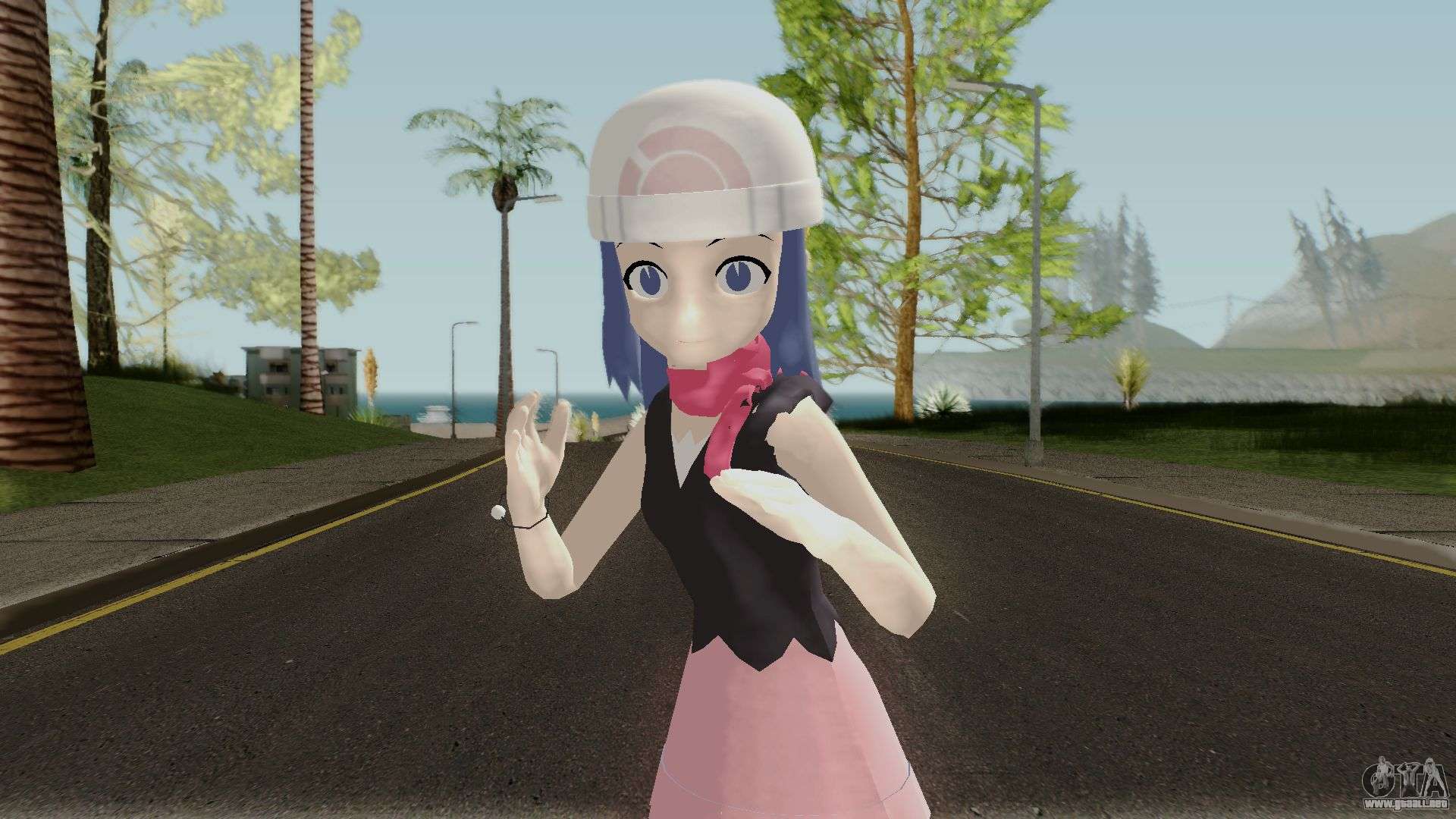 Pokegirl Hikari (Dawn) para GTA San Andreas
