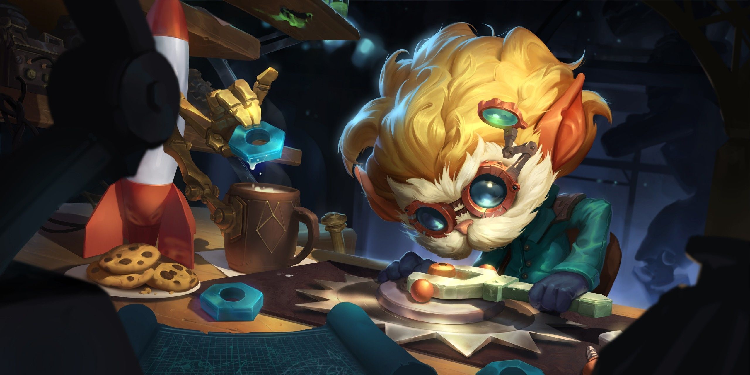 Heimerdinger in League Of Legends Wallpaper, HD Games 4K Wallpaper, Image, Photo and Background
