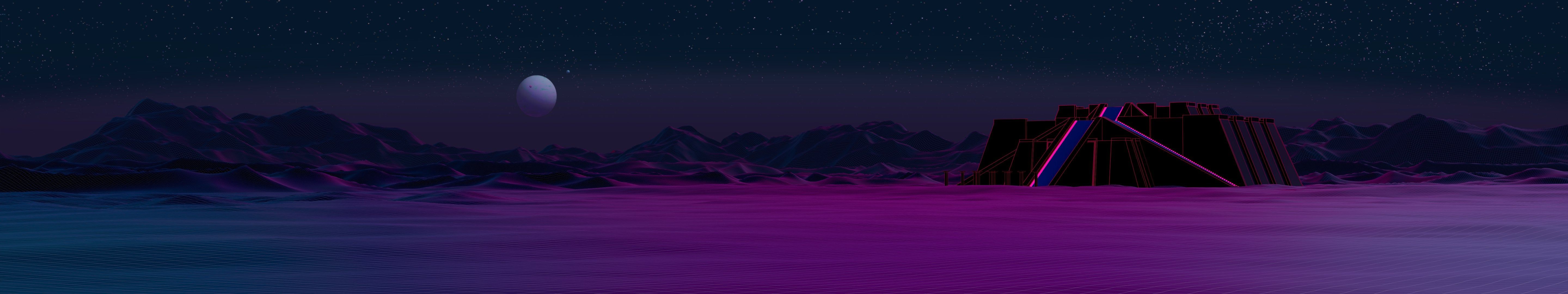 3840X1080 Wallpaper Purple 6958 views 17446 downloads