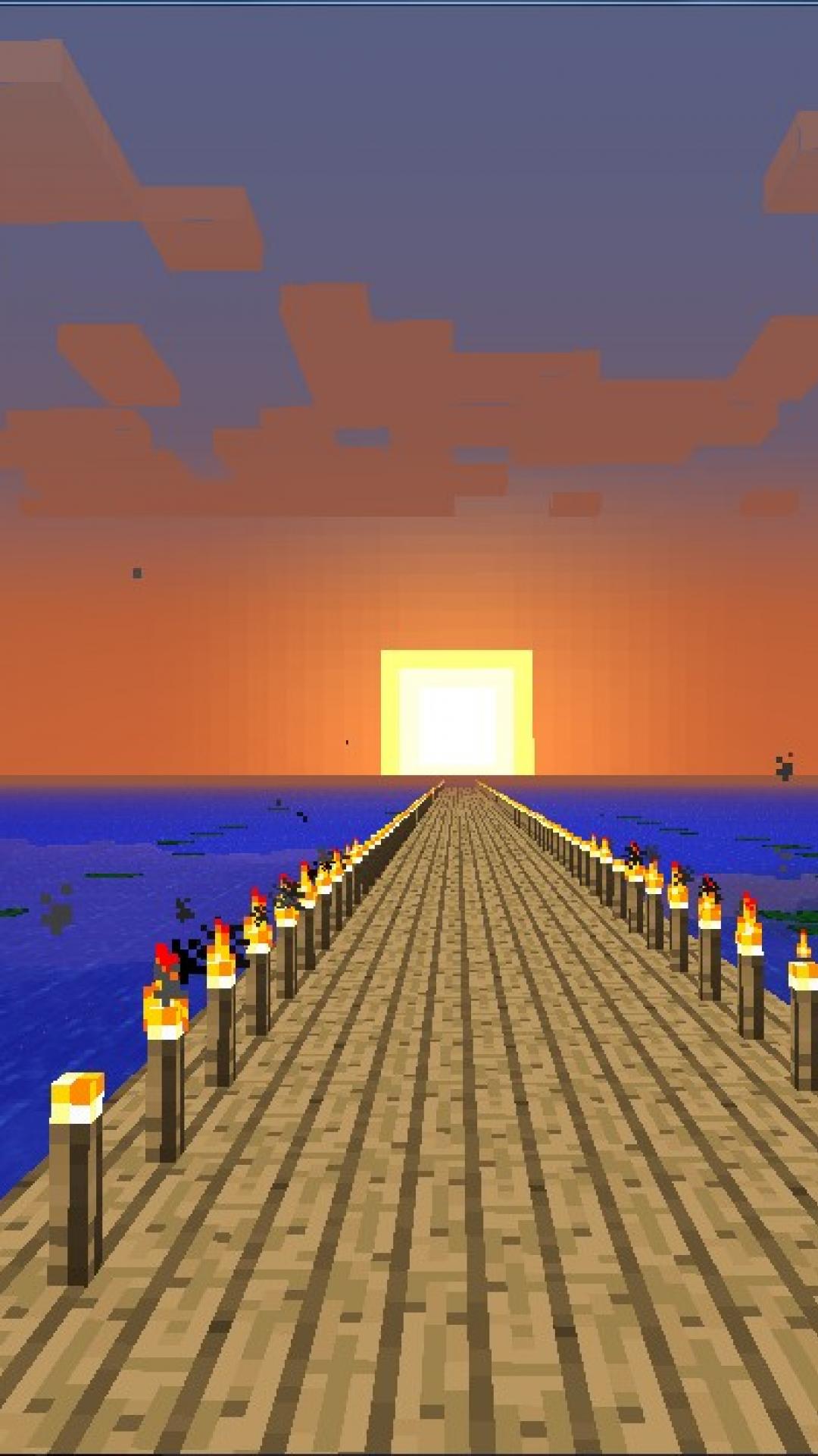 Minecraft Sunset Wallpapers - Wallpaper Cave