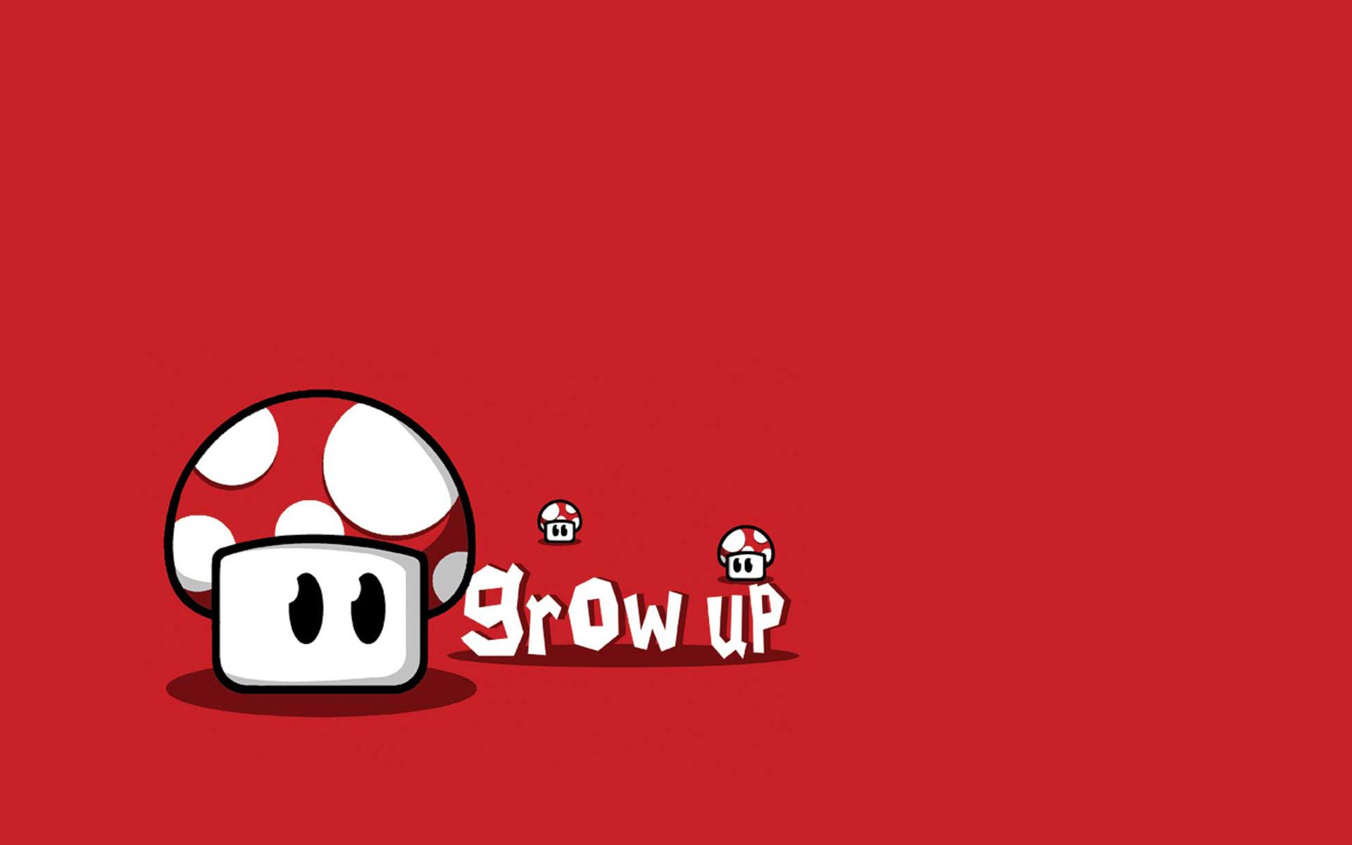 Nintendo Mario Mushrooms Wallpaper Up Get A Life HD Wallpaper