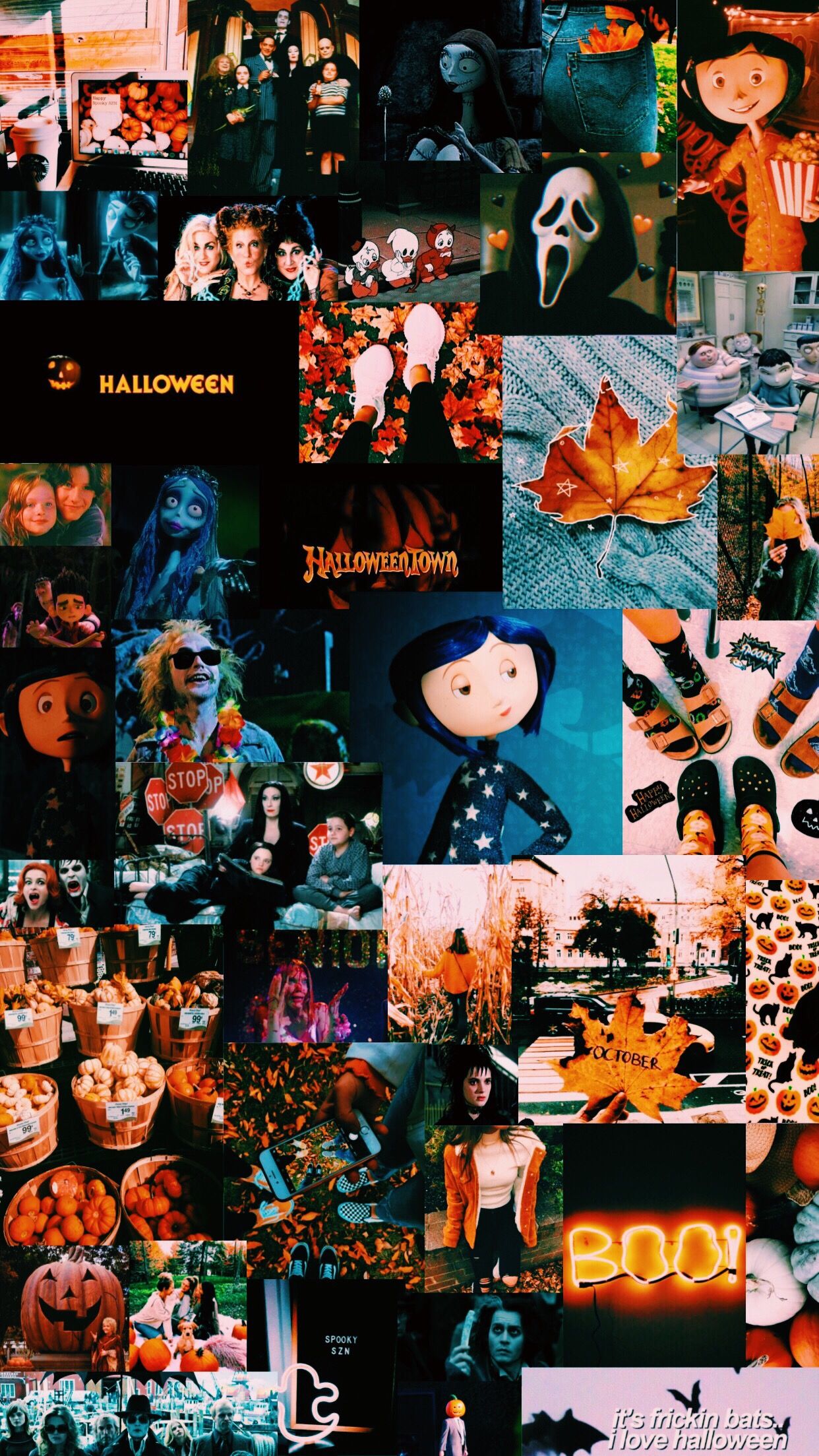 Halloween Collage Wallpaper  NawPic