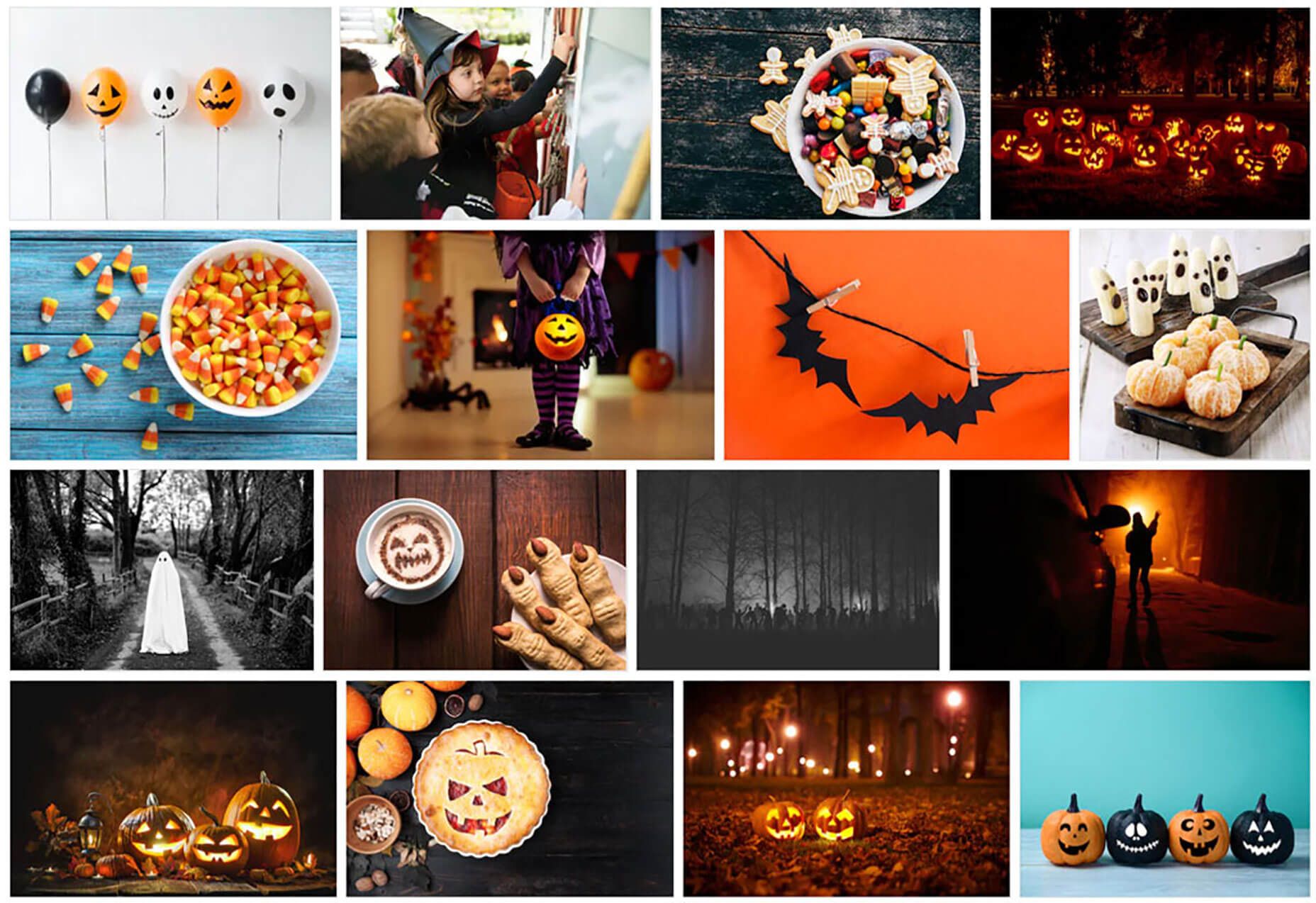 Halloween Collage Wallpapers - Wallpaper Cave