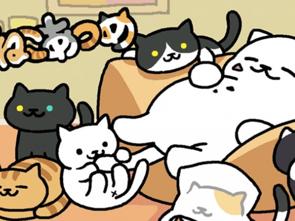 Look at this landscape picture that I found! This would make a super Kawaii laptop background! #NekoAtsume. Neko atsume wallpaper, Neko atsume, Atsume
