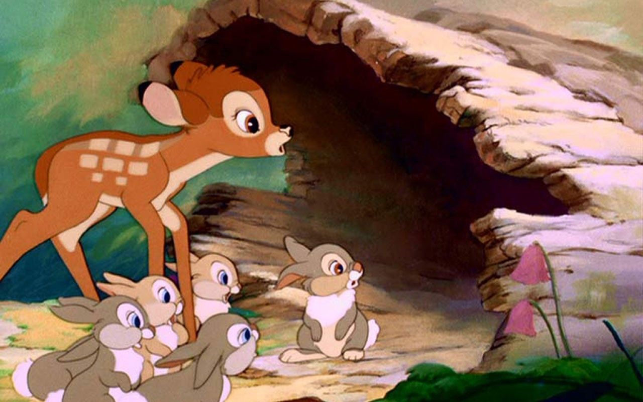 Disney, Deer, Bambi, Thumper Wallpaper HD / Desktop and Mobile Background