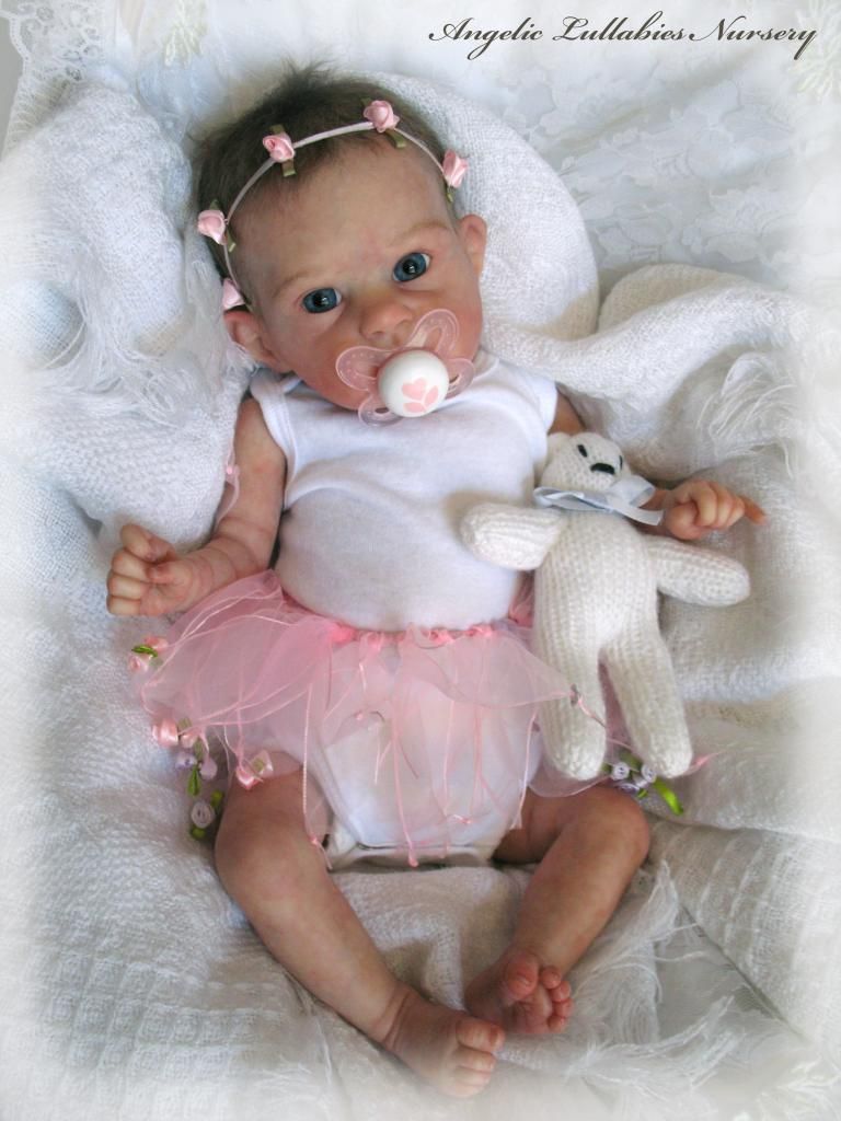 PIXIE BONNIE BROWN Newborn Reborn Preemie Baby Girl German Glass Eyes Adorable. Newborn baby dolls, Real baby dolls, Real looking baby dolls