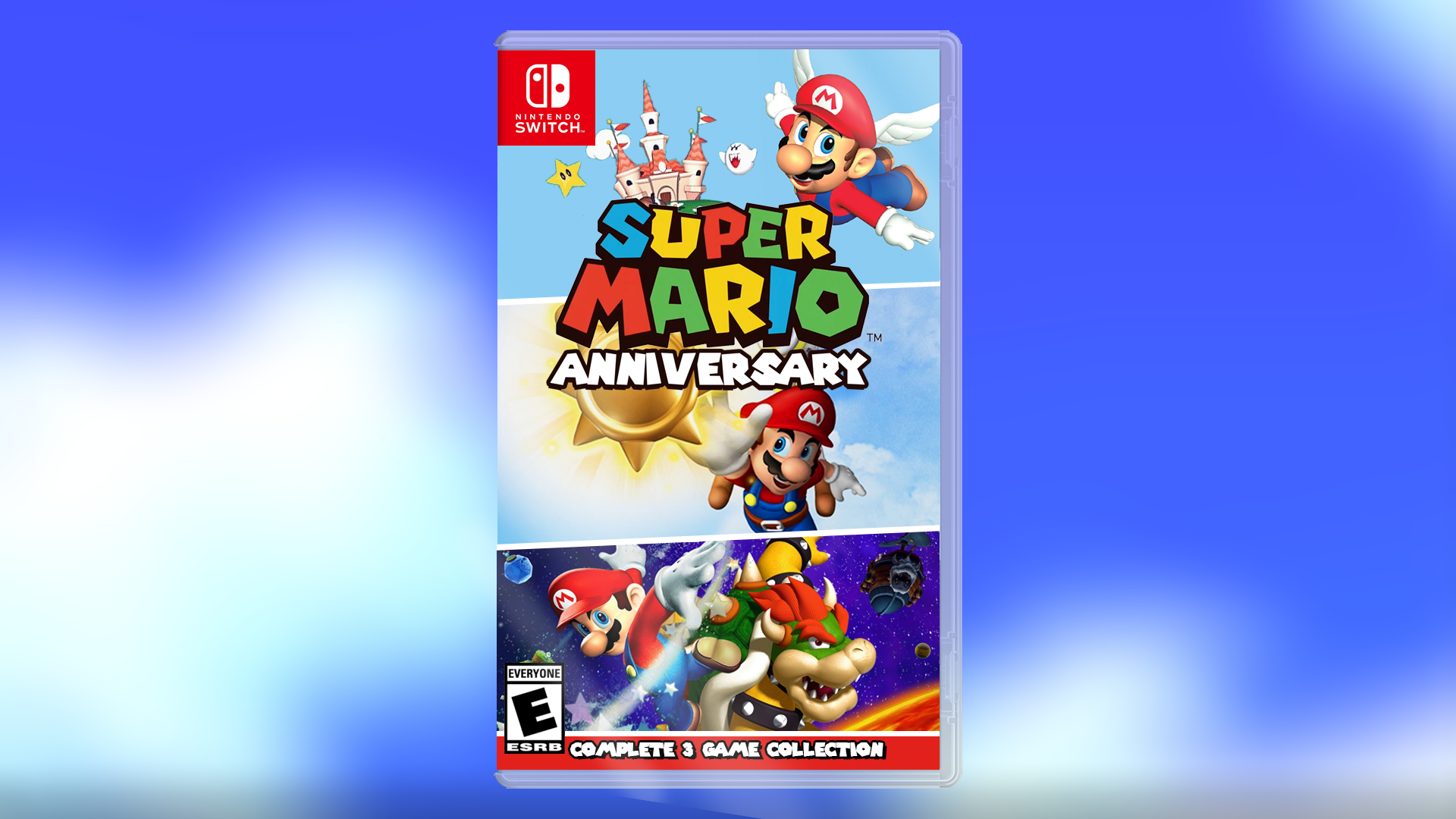 Super Mario Anniversary (35th Anniversary Collection) Switch Box Art Concept