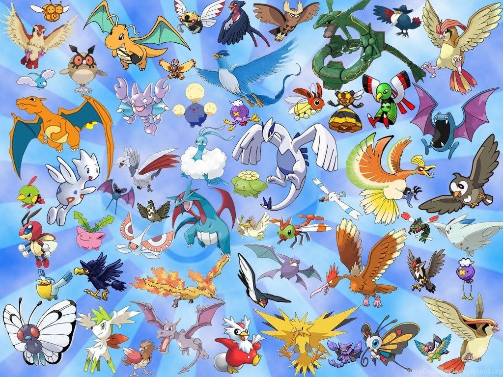 Flying-type Pokémon Wallpapers - Wallpaper Cave