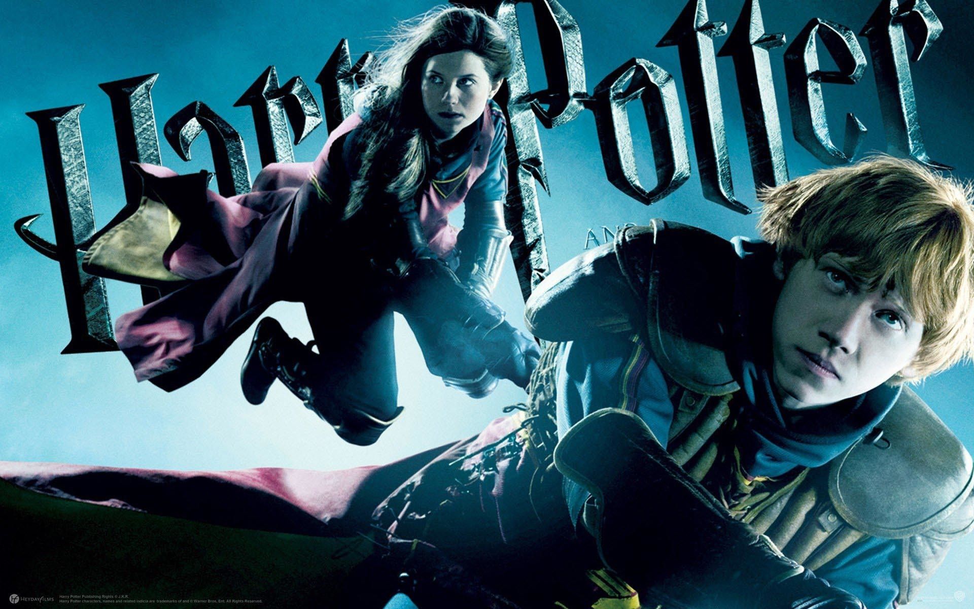 Lavender Brown & Ron Weasley Potter With Ginny Weasley