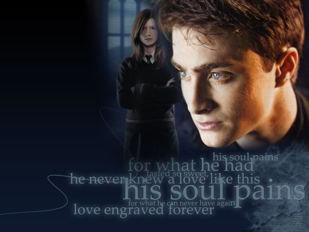 onde onde: Harry Potter & Ginny Weasly Movie Wallpaper