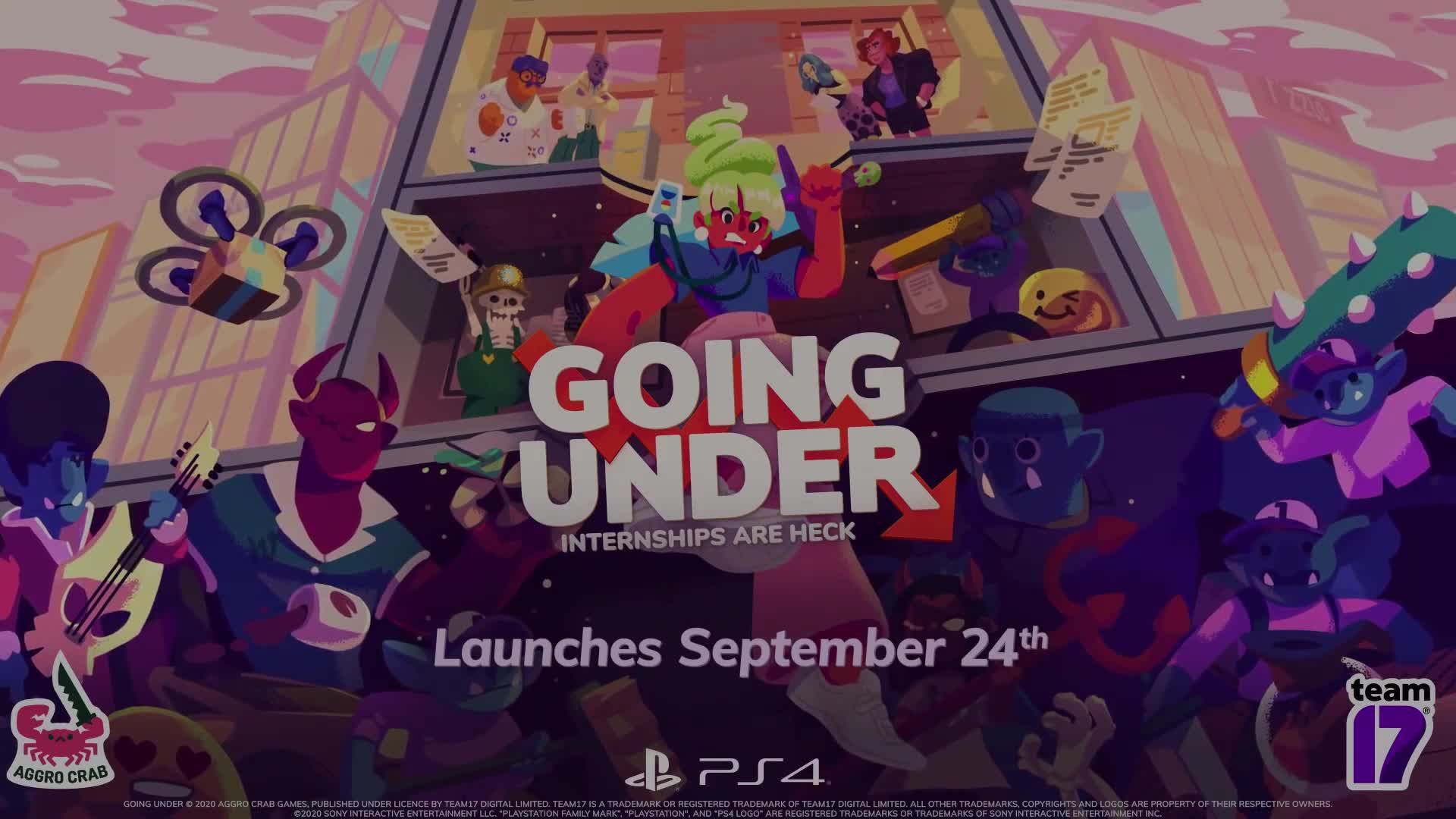 Going Under: Ps4 Release Date Announcement
