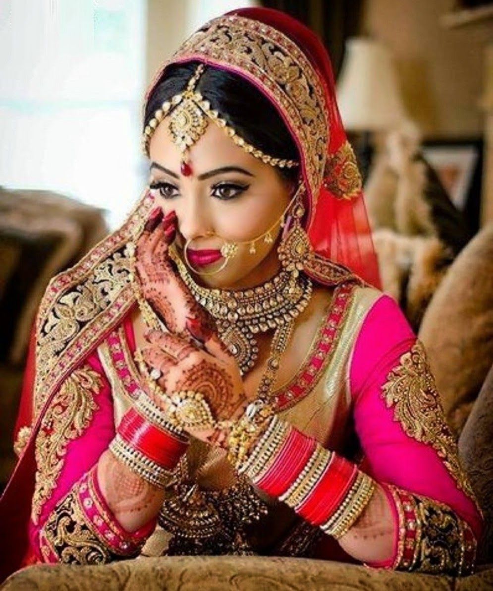 Wallpaper Of Indian Brides Bridal Hairstyle For Oval Face HD Wallpaper