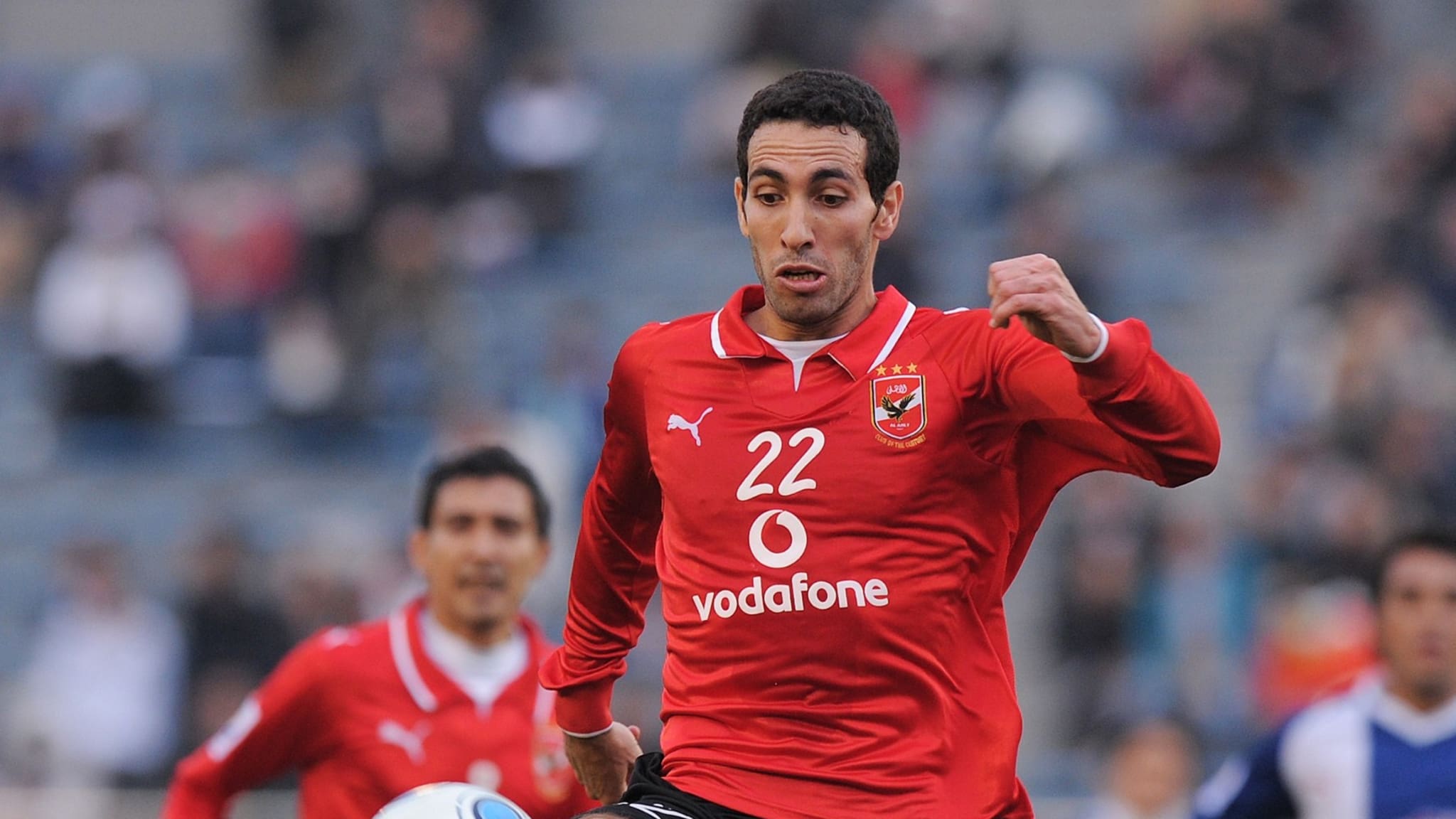 Mohamed Aboutrika at the FIFA Club World Cup Japan 2008