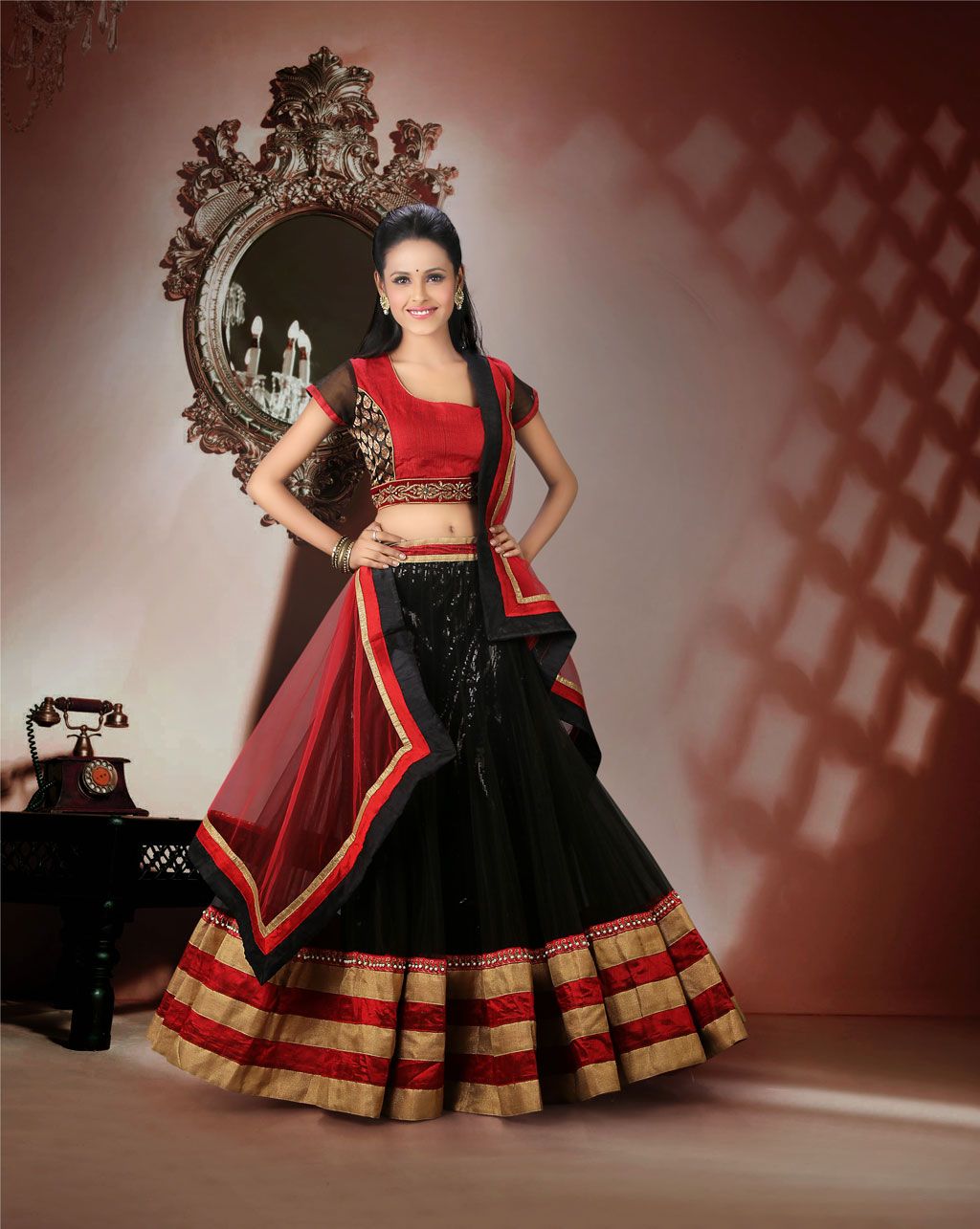 Fashion Beauty Wallpaper: Party wear lehenga choli
