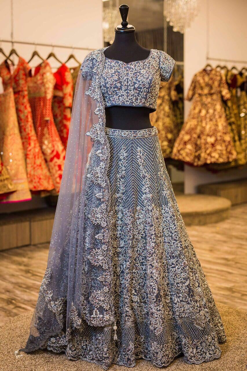 Ajmerani Lehenga Indian Bridal Lehenga VAMA DESIGNS Indian Bridal Couture |  secsaludbolivar.gov.co
