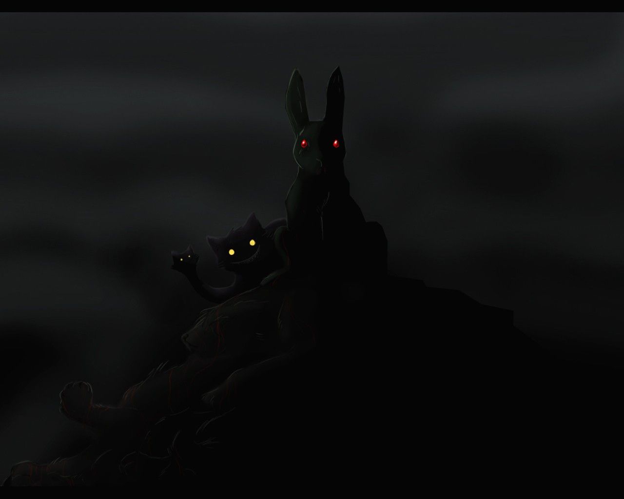 Dark Animal Wallpaper:1280x1024