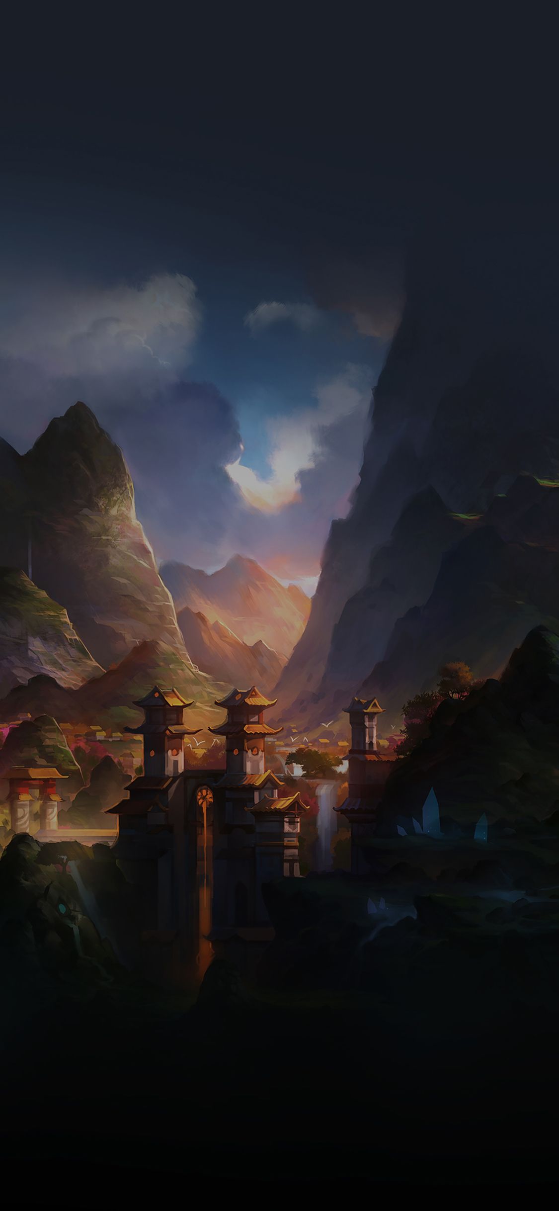 Mountain Art Illust China Anime