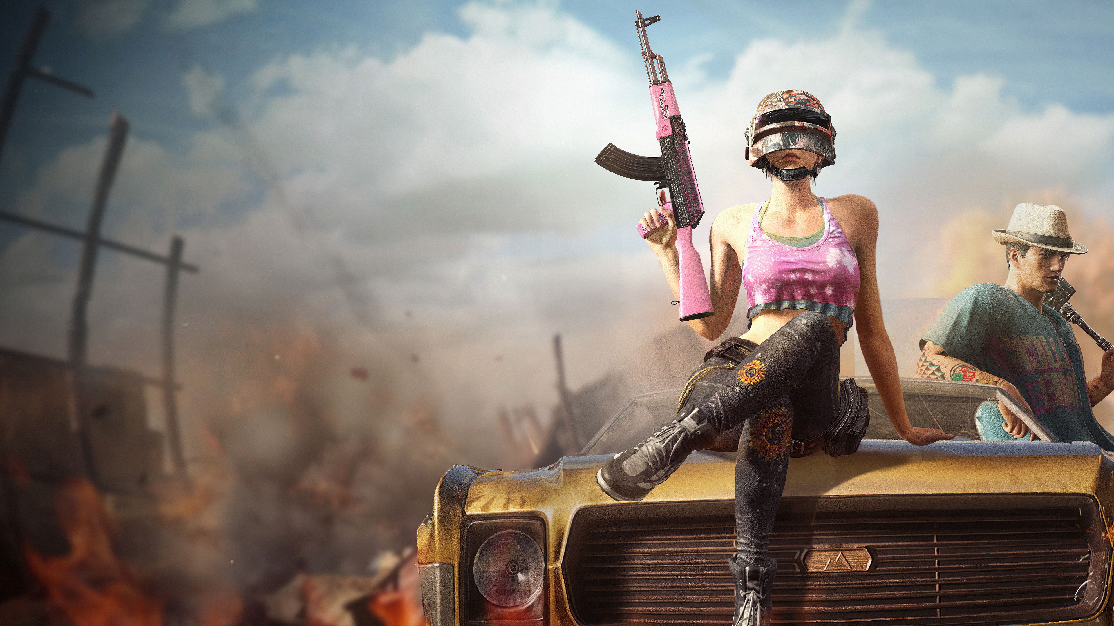 4k Pubg Girls Wallpapers Wallpaper Cave