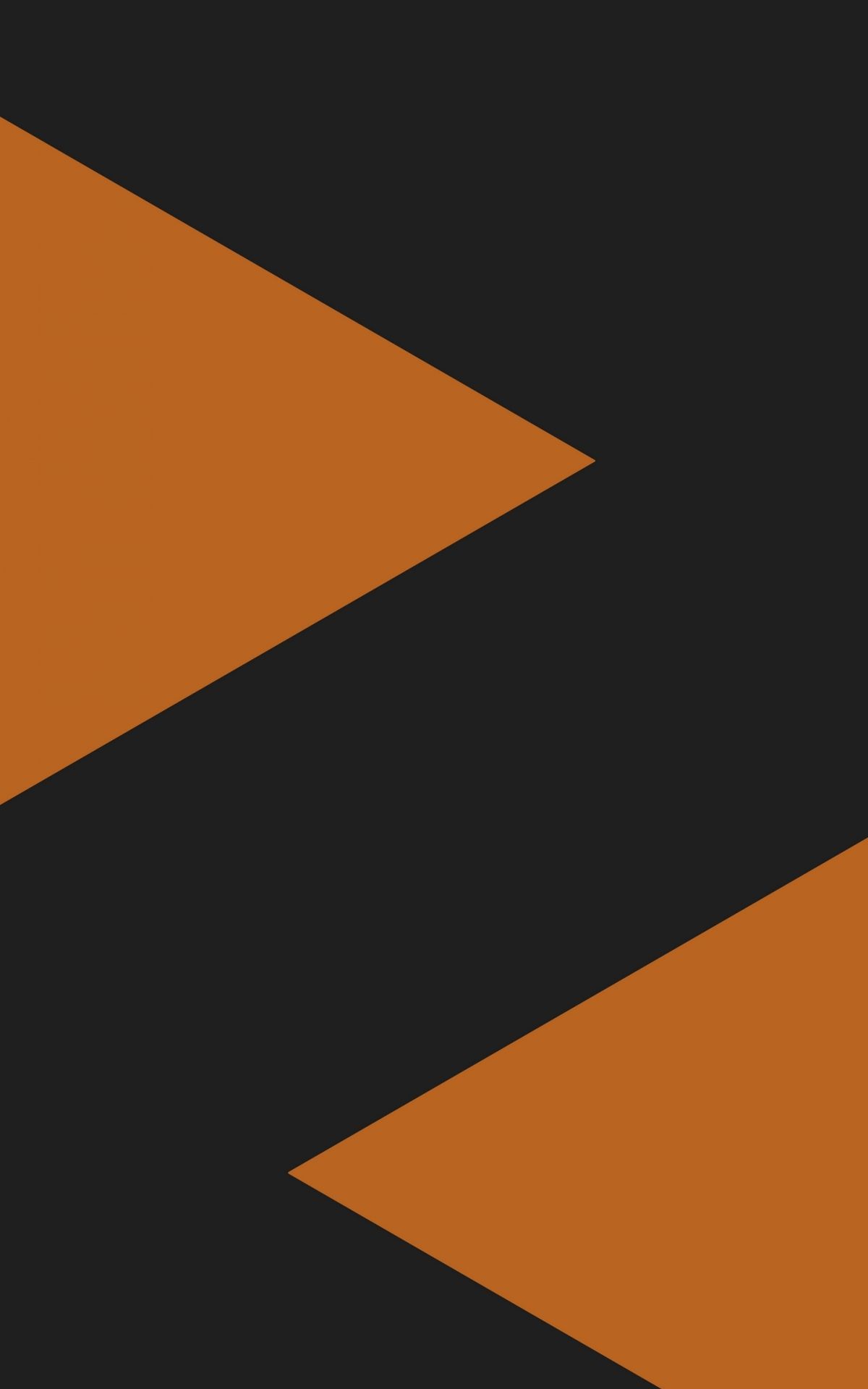 Free download Download wallpaper 1440x2560 triangles geometry minimalism [1440x2560] for your Desktop, Mobile & Tablet. Explore Orange And Black Wallpaper. Black And Orange Background, Orange And Black Wallpaper, Black