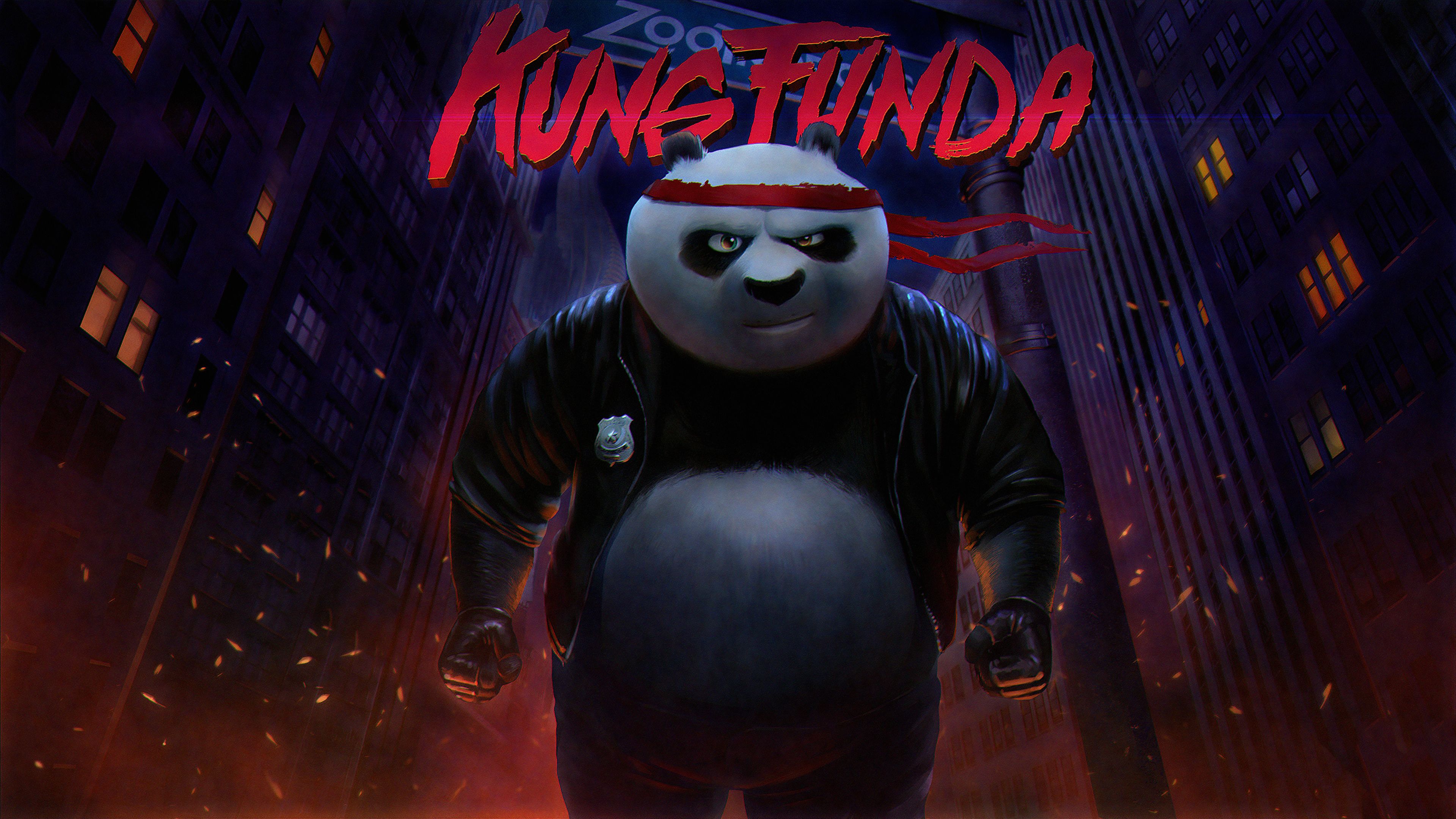 Kung Fu Panda 4k Wallpaper, HD Artist