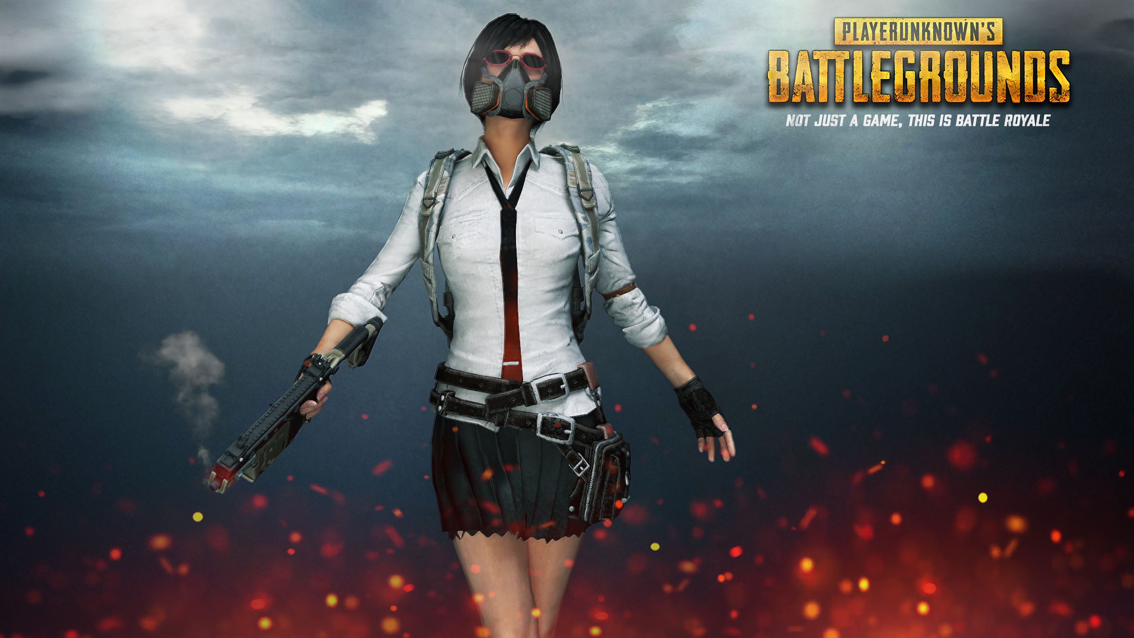 PUBG Girl PlayerUnknown's Battlegrounds 4K