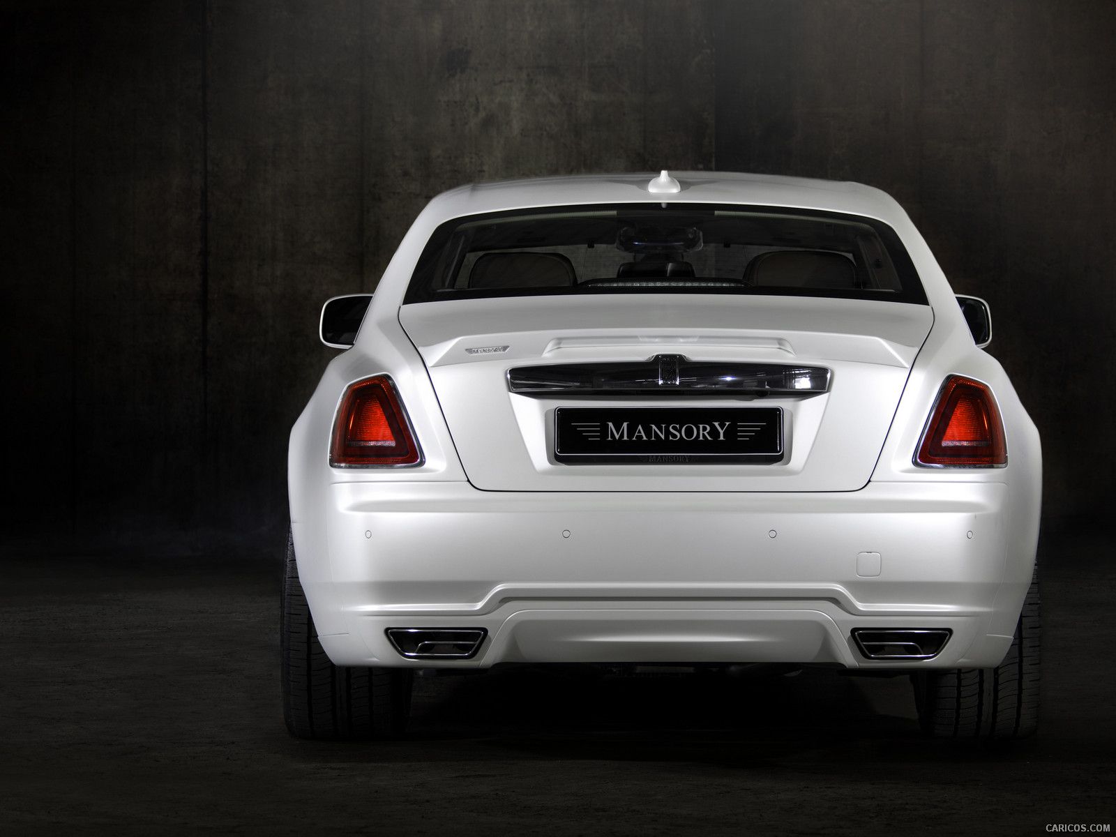 Mansory Rolls Royce Ghost White. Wallpaper