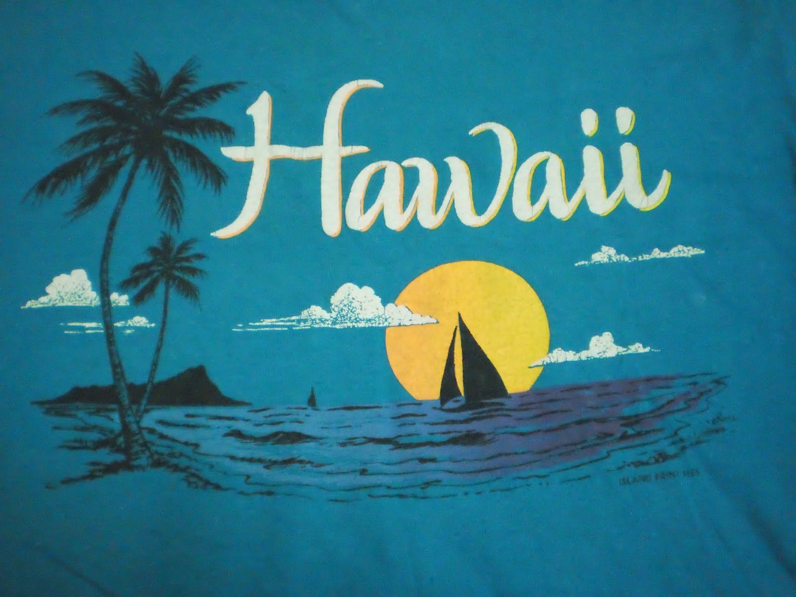 Vintage Hawaiian Wallpaper