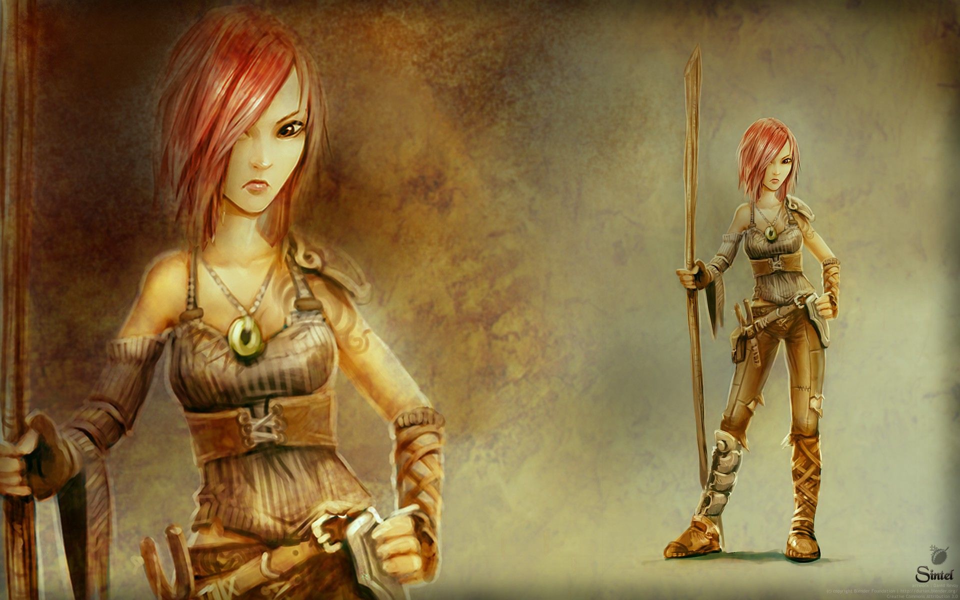 Sintel, the Durian Open Movie Project Blog Archive Wallpaper, Concept art