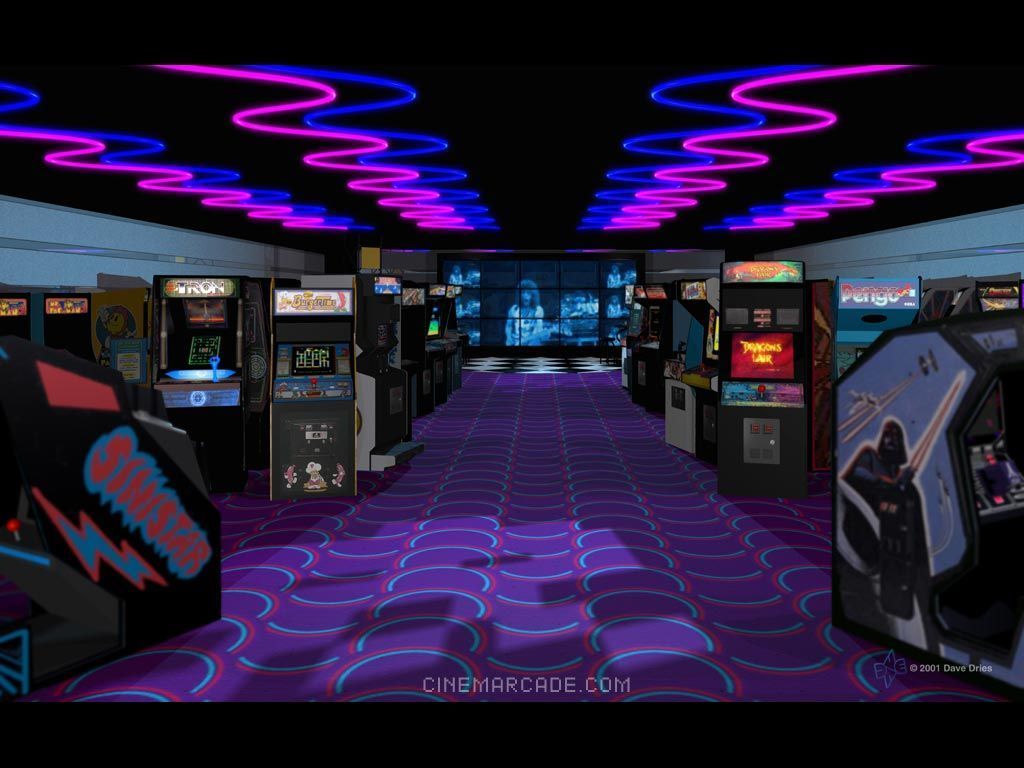 80s Arcade Wallpaper Free 80s Arcade Background