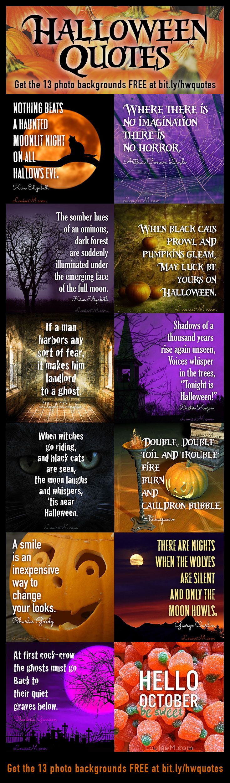BOO! Halloween Quotes & FREE Photo You Need to Bewitch