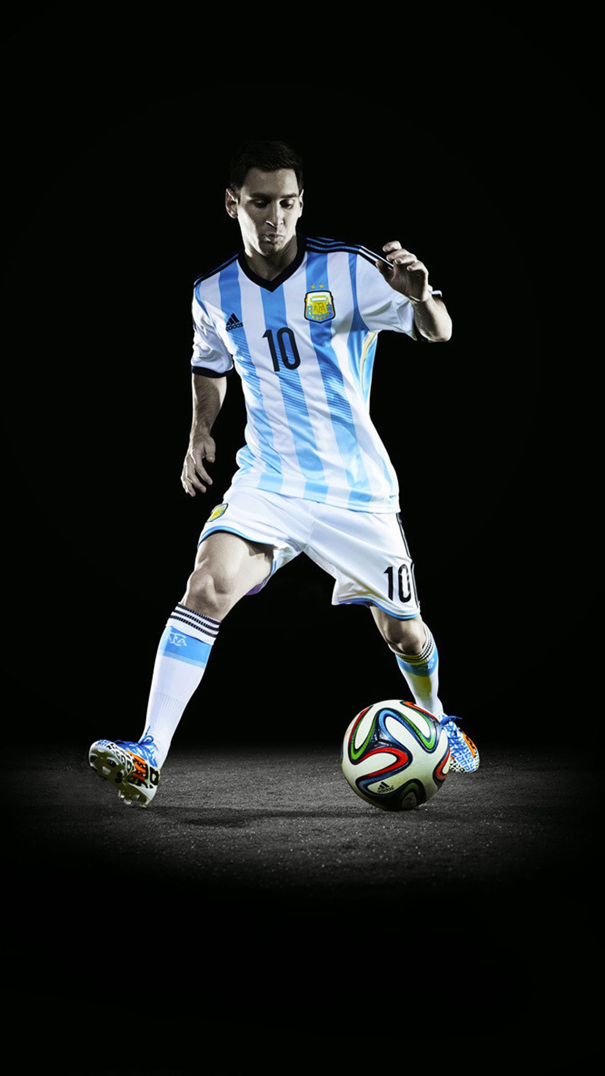Lionel Messi Wallpaper for iPhone Pro Max, X, 6