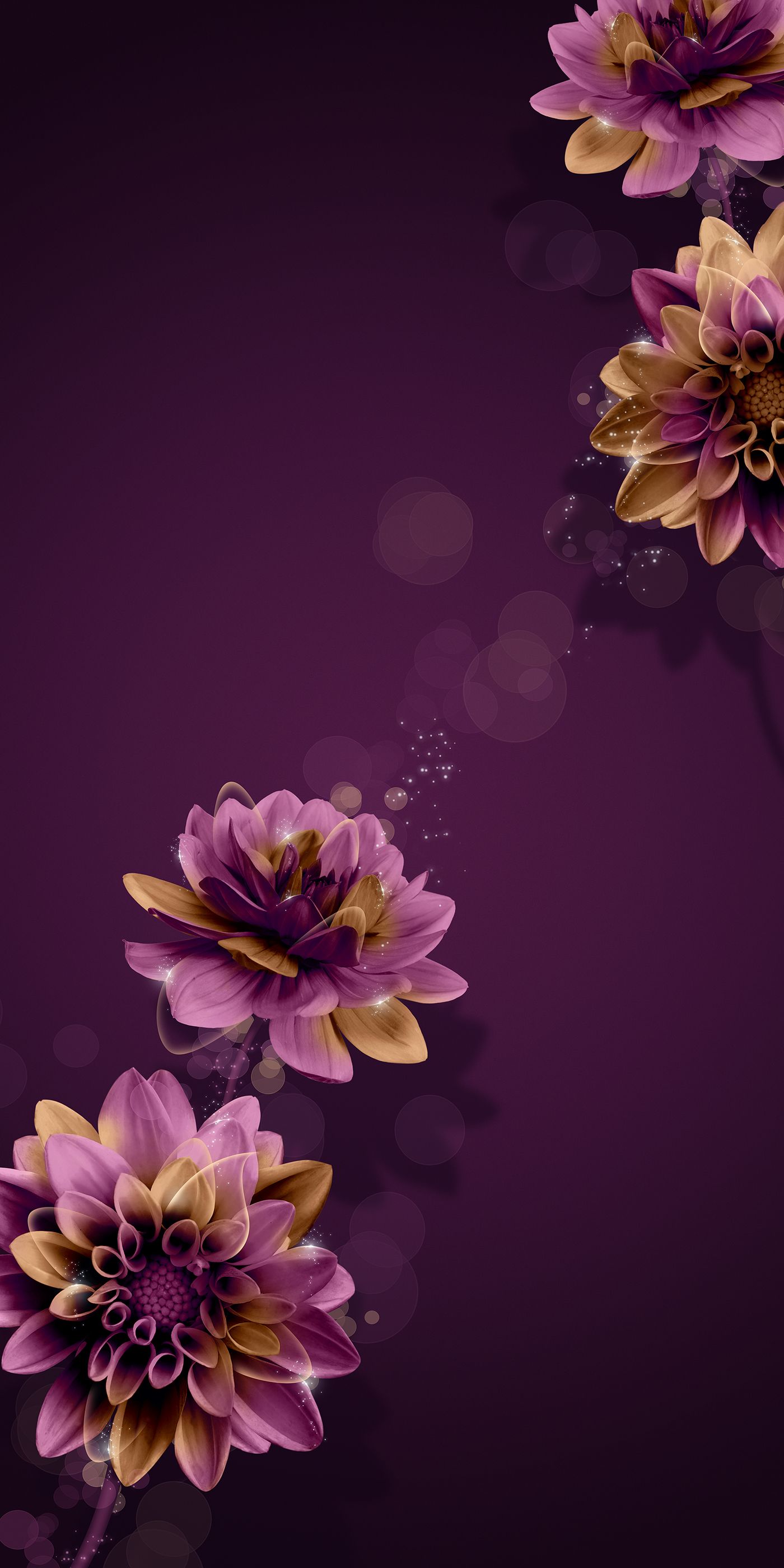 Co Working Together With LG Hausys On A Variety Of Flower Visuals And Patterns. The Visuals W. Floral Wallpaper, Floral Wallpaper Desktop, Flower Iphone Wallpaper