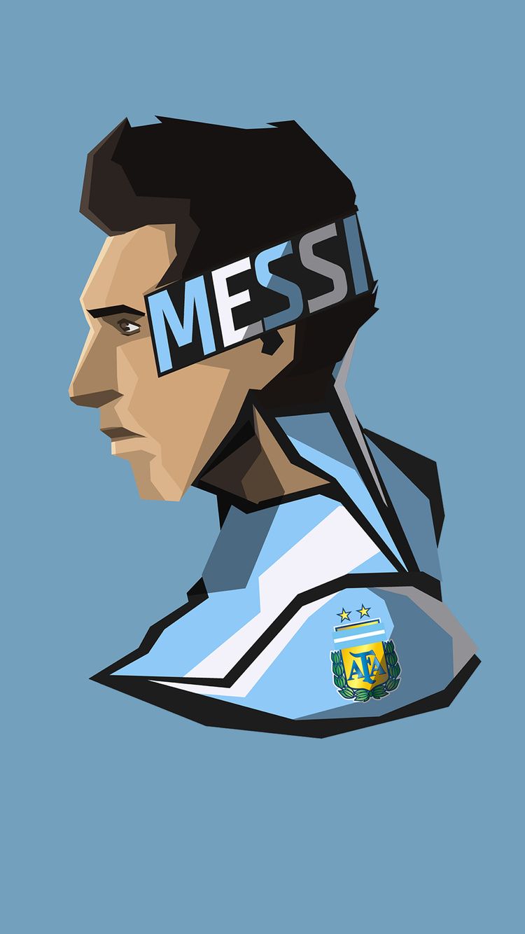 Lionel Messi Minimalism 8k iPhone iPhone 6S, iPhone 7 HD 4k Wallpaper, Image, Background, Photo and Picture