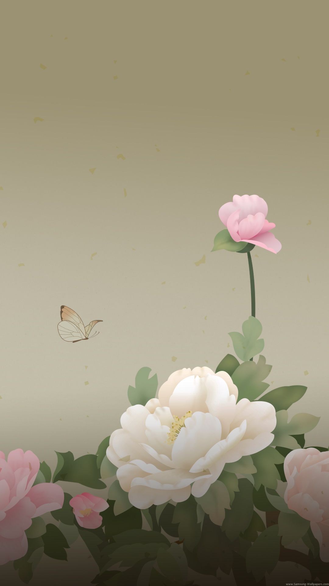 Peony Flowers Butterfly Phone #plus #Wallpaper. Butterfly wallpaper iphone, Flower phone wallpaper, Peony wallpaper