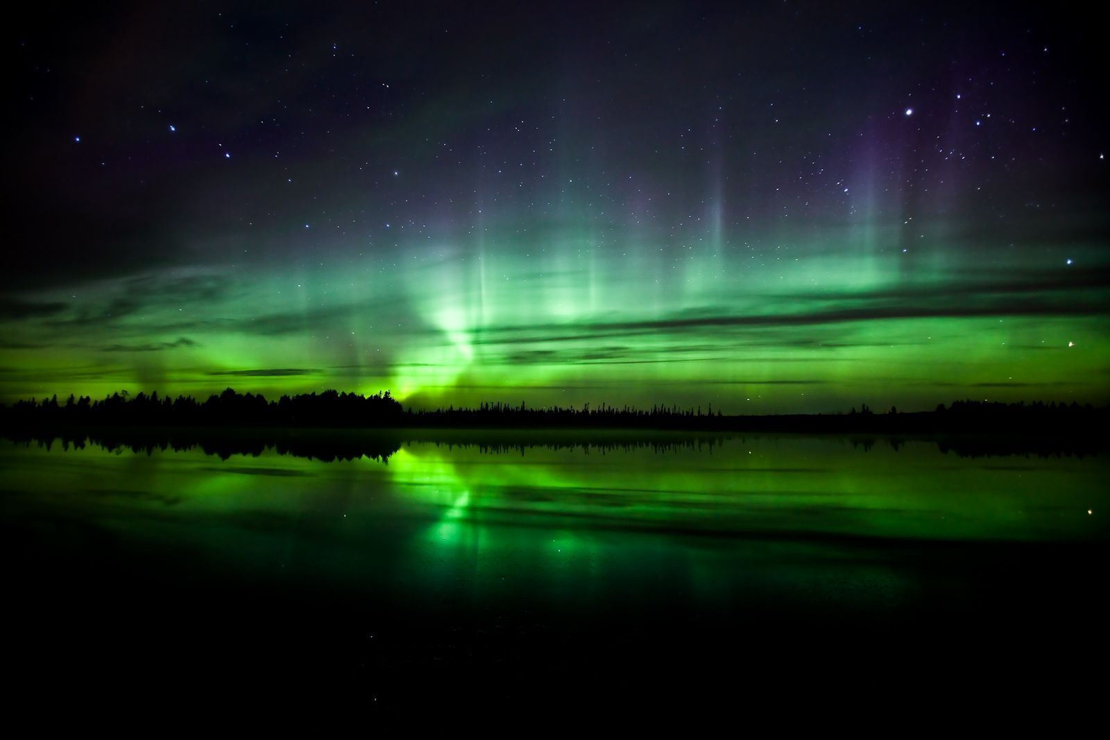 aurora borealis. Landschafts tapete, Aurora borealis, Polarlichter
