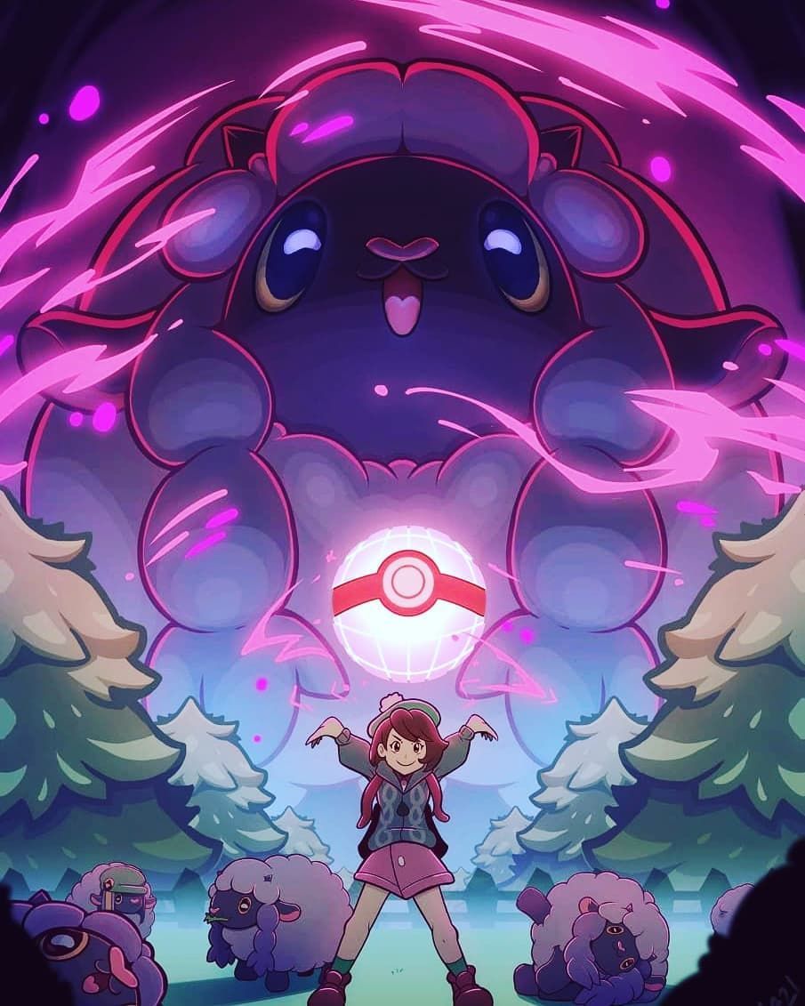 Dynamax Wooloo. Pokemon, Pokemon art, Pokemon funny