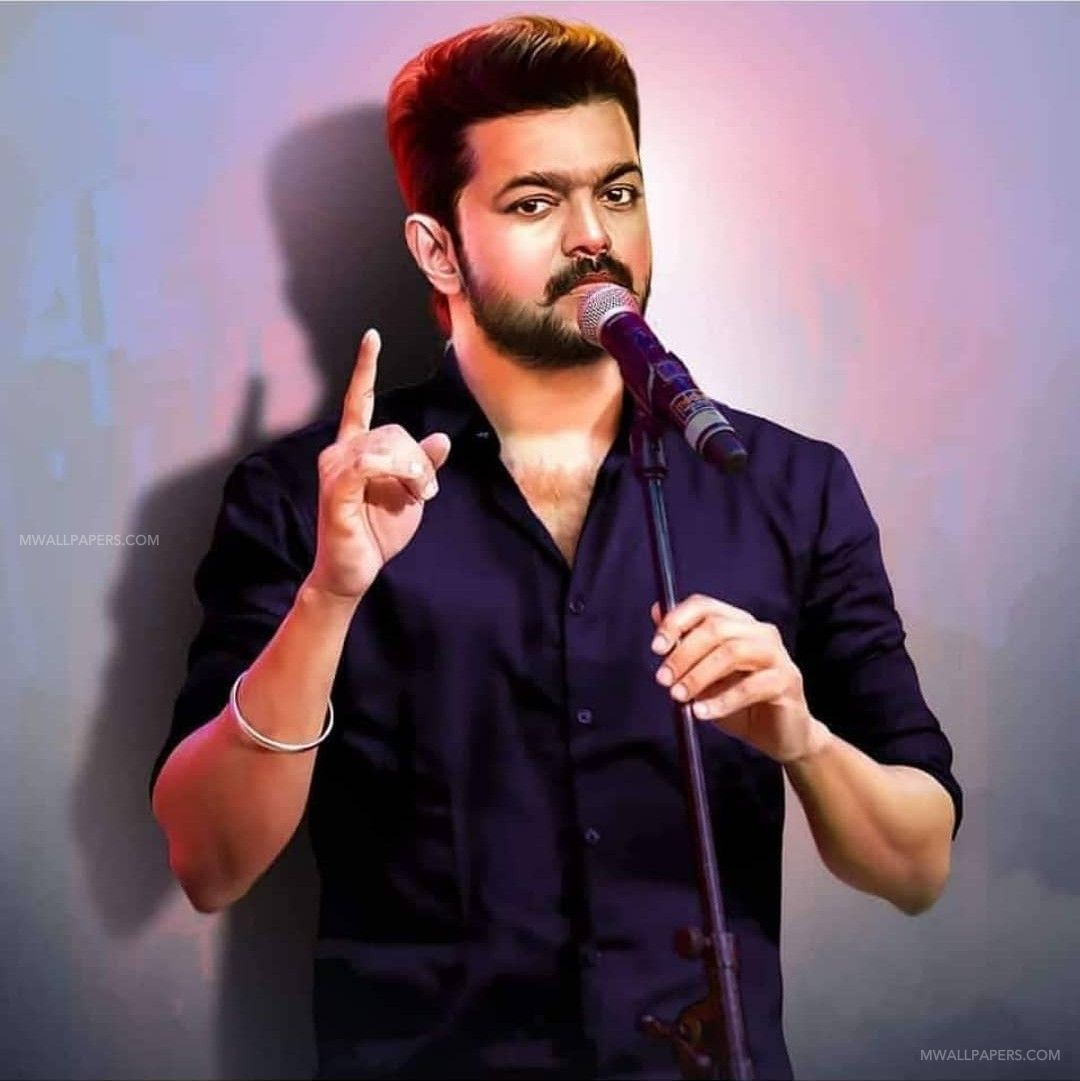 Vijay HD Wallpaper (Desktop Background / Android / iPhone) (1080p, 4k) (1080x1081)